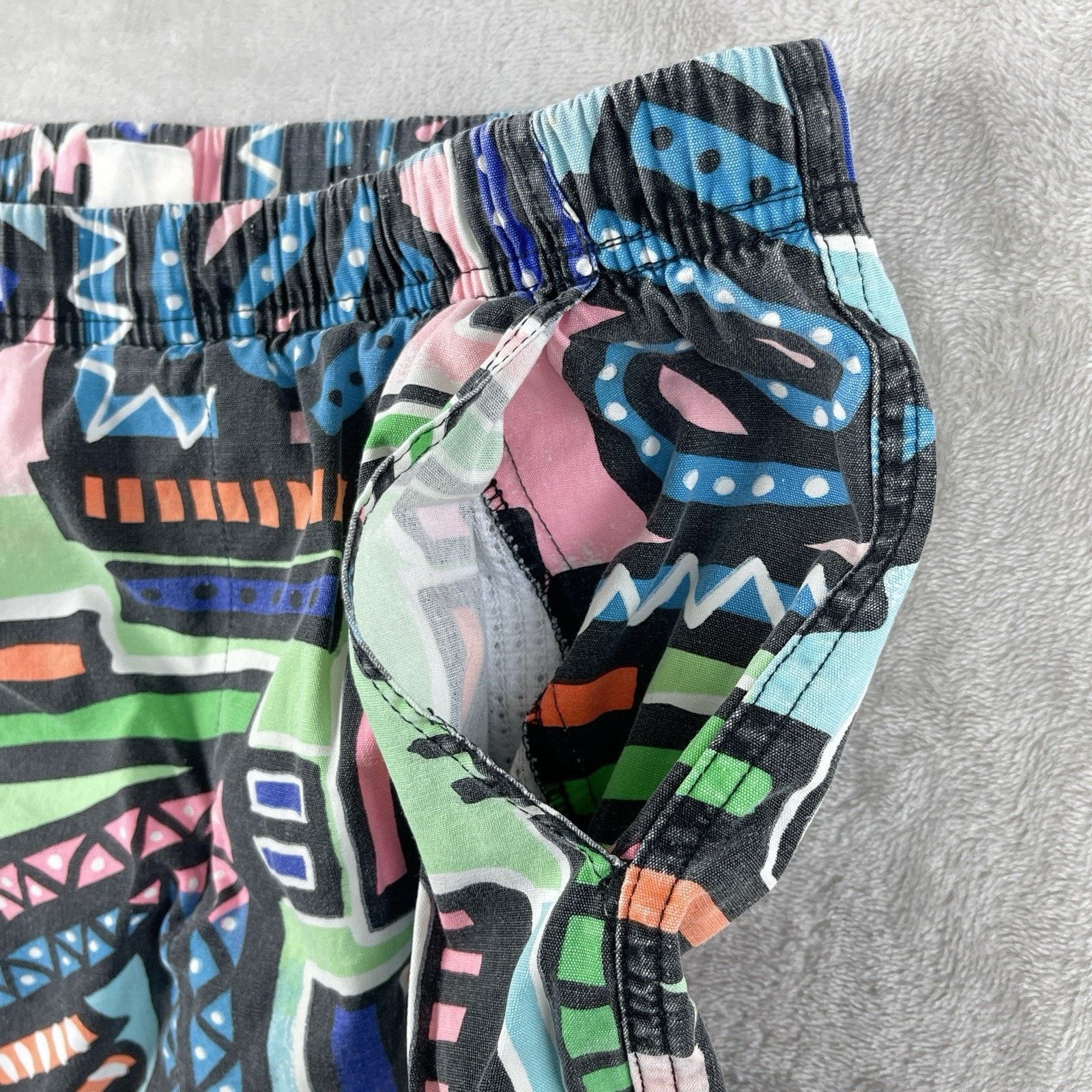Ocean Pacific Vtg Ocean Pacific OP Swim Trunks Mens 36" 80s Memphis Print Size US 36 / EU 52 - 5 Thumbnail