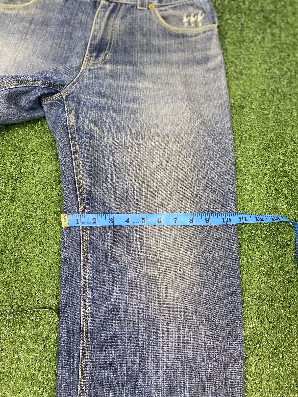 Japanese Brand Streetwear X Octopus army flare jeans Size US 32 / EU 48 - 4 Thumbnail