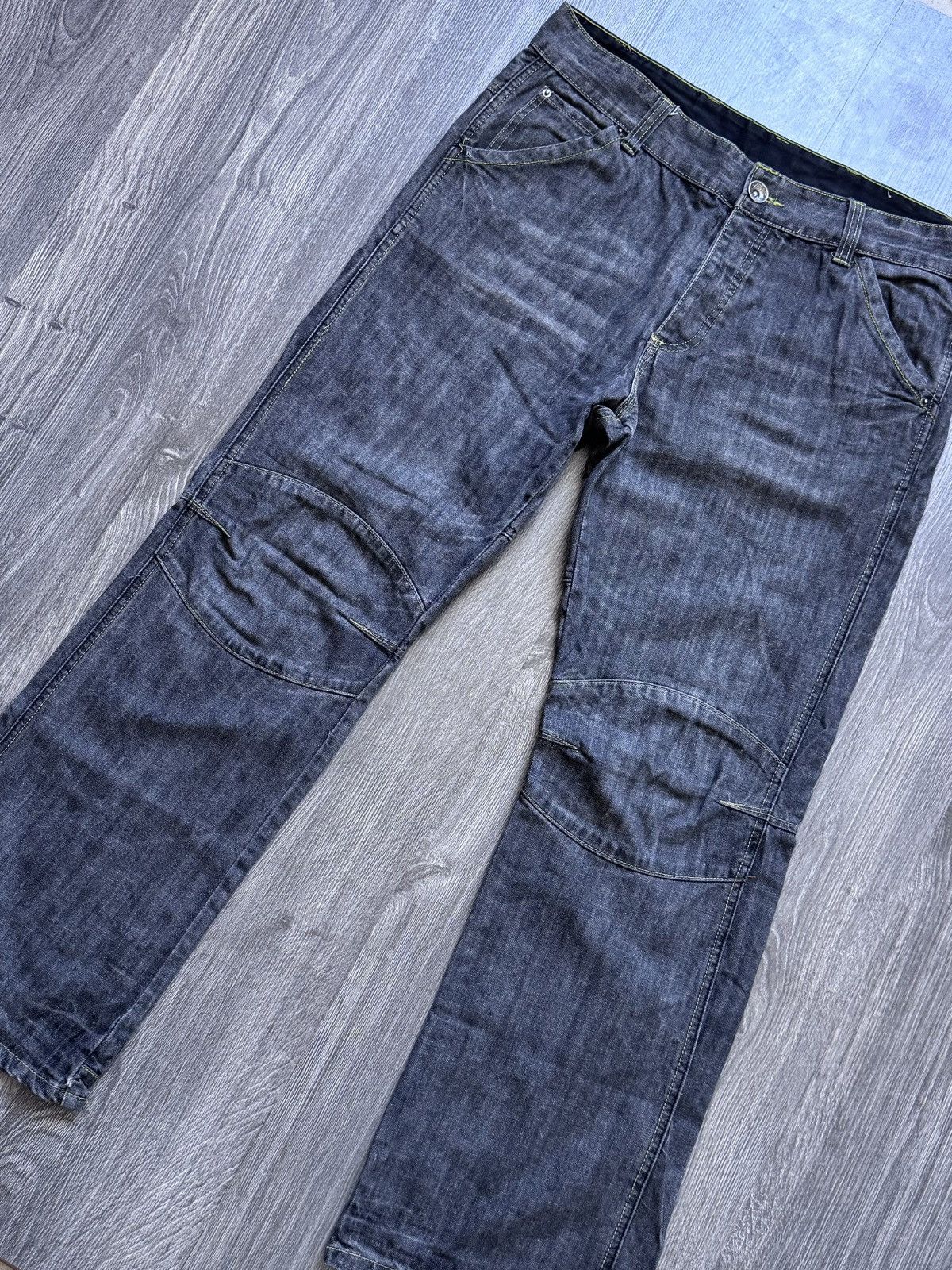 Vintage Vintage G-Star Balenciaga Style Demim Avantgarde Pants Size US 36 / EU 52 - 2 Thumbnail