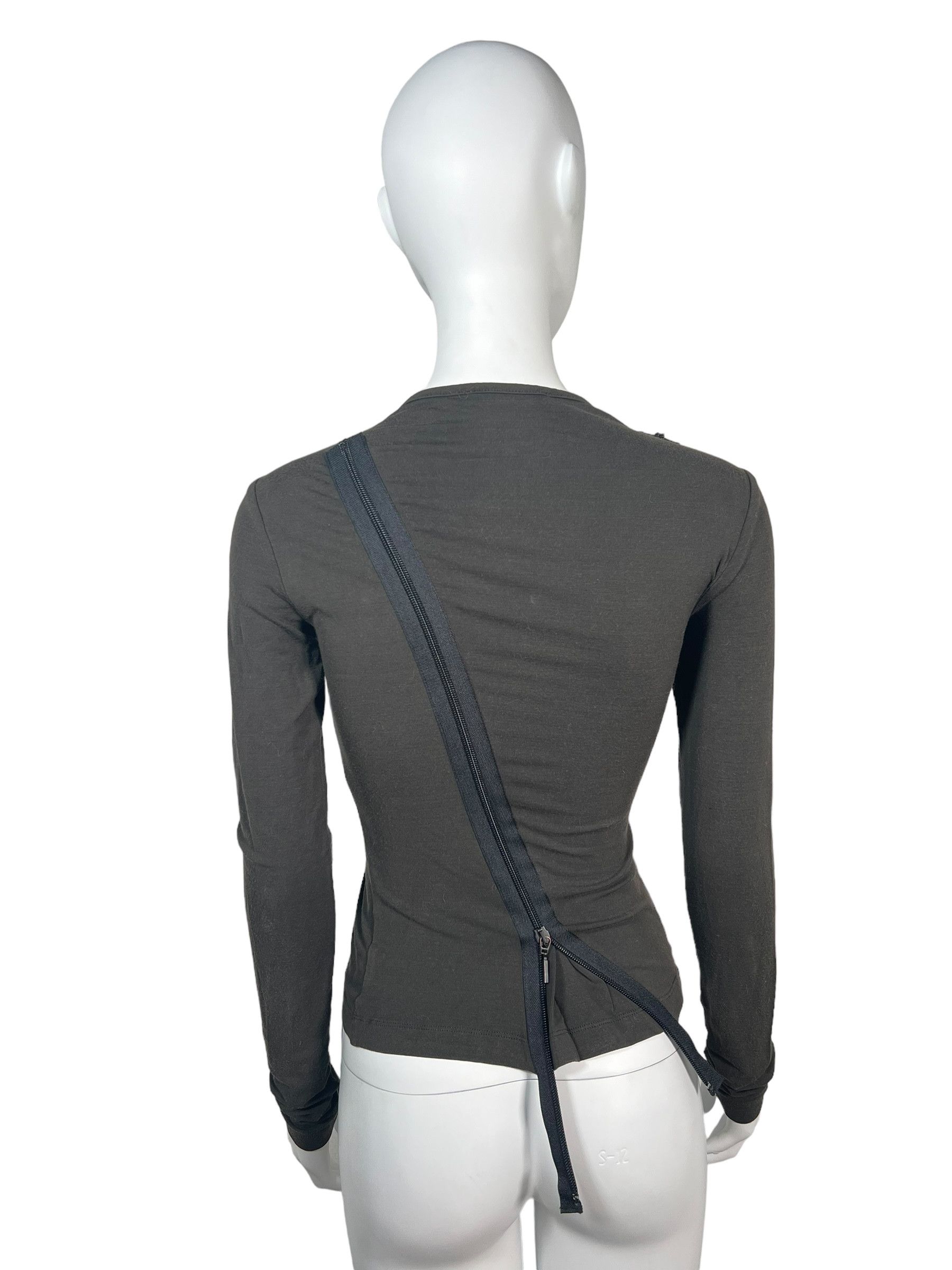 plein sud Plein Sud by Fayçal Amor 2003 Bondage 4 Zip Top Size S / US 4 / IT 40 - 3 Thumbnail