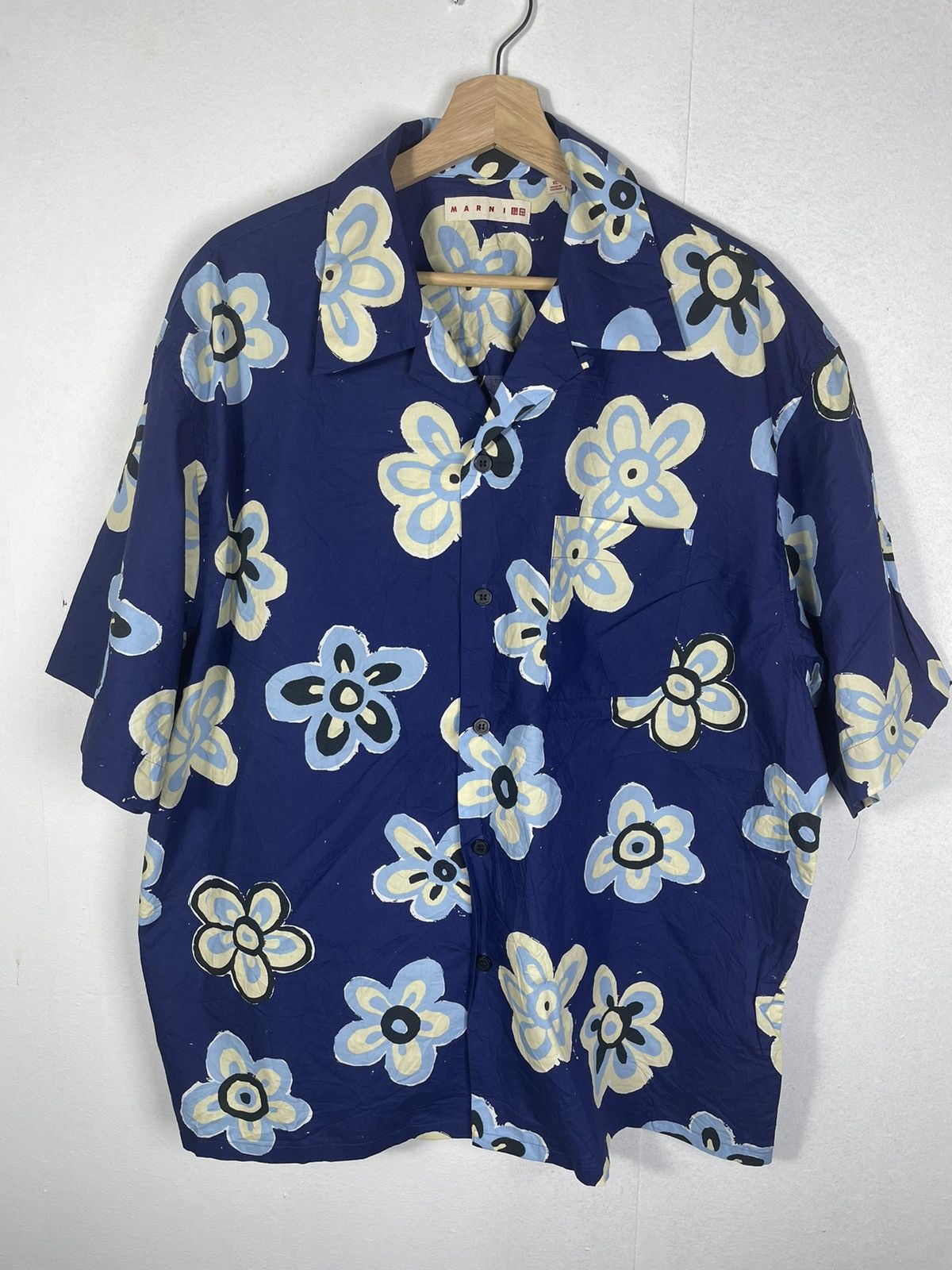 Marni × Uniqlo Marni Hawaiian 🌺 Shirt Size US XL / EU 56 / 4 - 3 Thumbnail