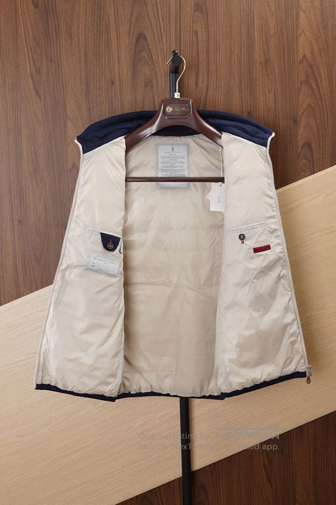 Brunello Cucinelli Brunello Cucinelli Down Vest for Men. Size US S / EU 44-46 / 1 - 3 Thumbnail