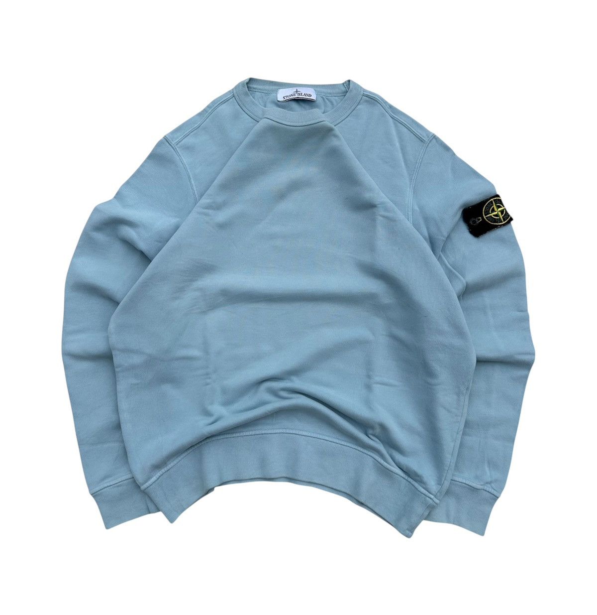 Stone Island Stone Island Blue Crewneck Sweatshirt Size US M / EU 48-50 / 2 - 1 Thumbnail