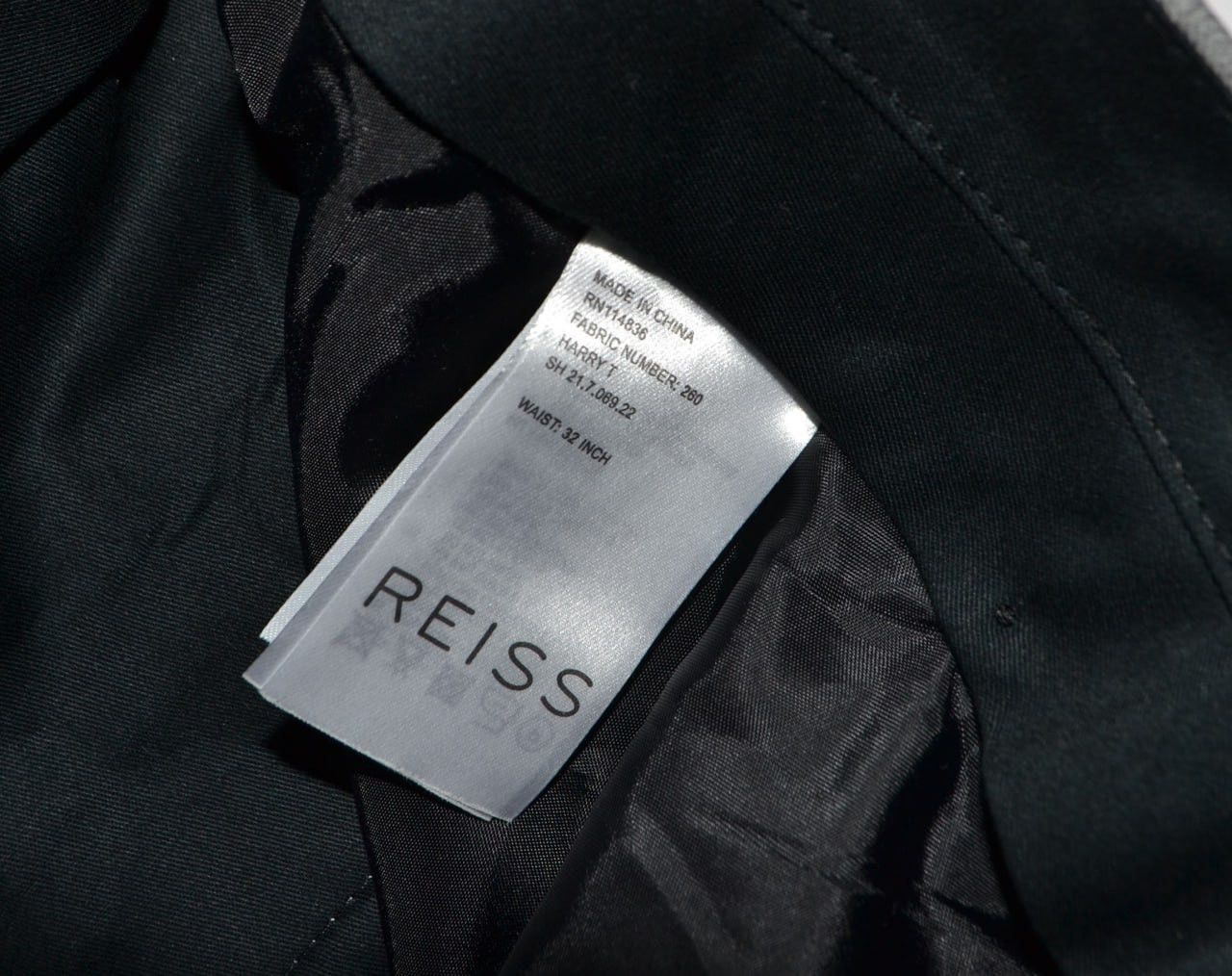 Reiss Reiss Harry Wool Blend Blazer Trousers Classic Suit 40R 32R Size 40R - 22 Thumbnail