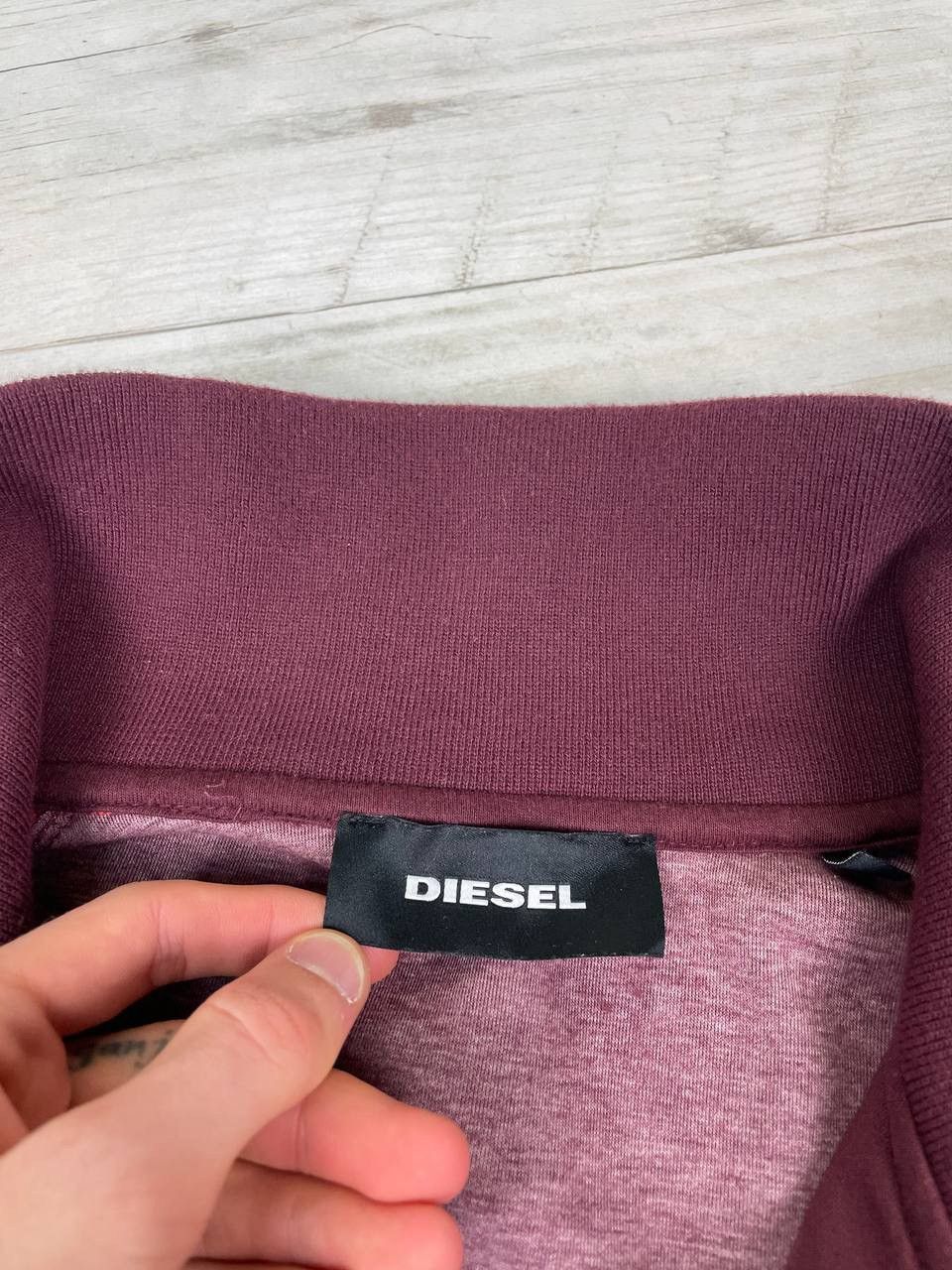 Diesel Vintage Diesel Track Jacket Men Size 2XL Burgundy Size US XXL / EU 58 / 5 - 16 Thumbnail