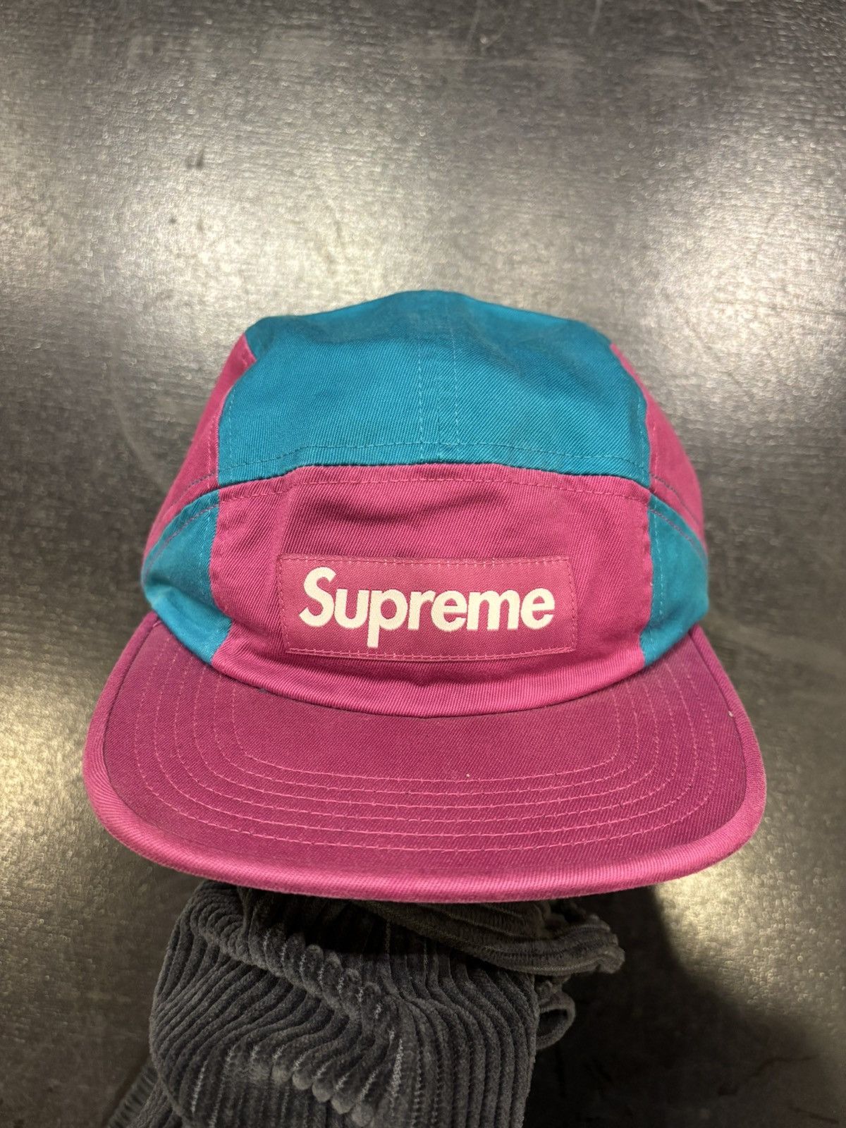 Supreme Contrast Panel Cap