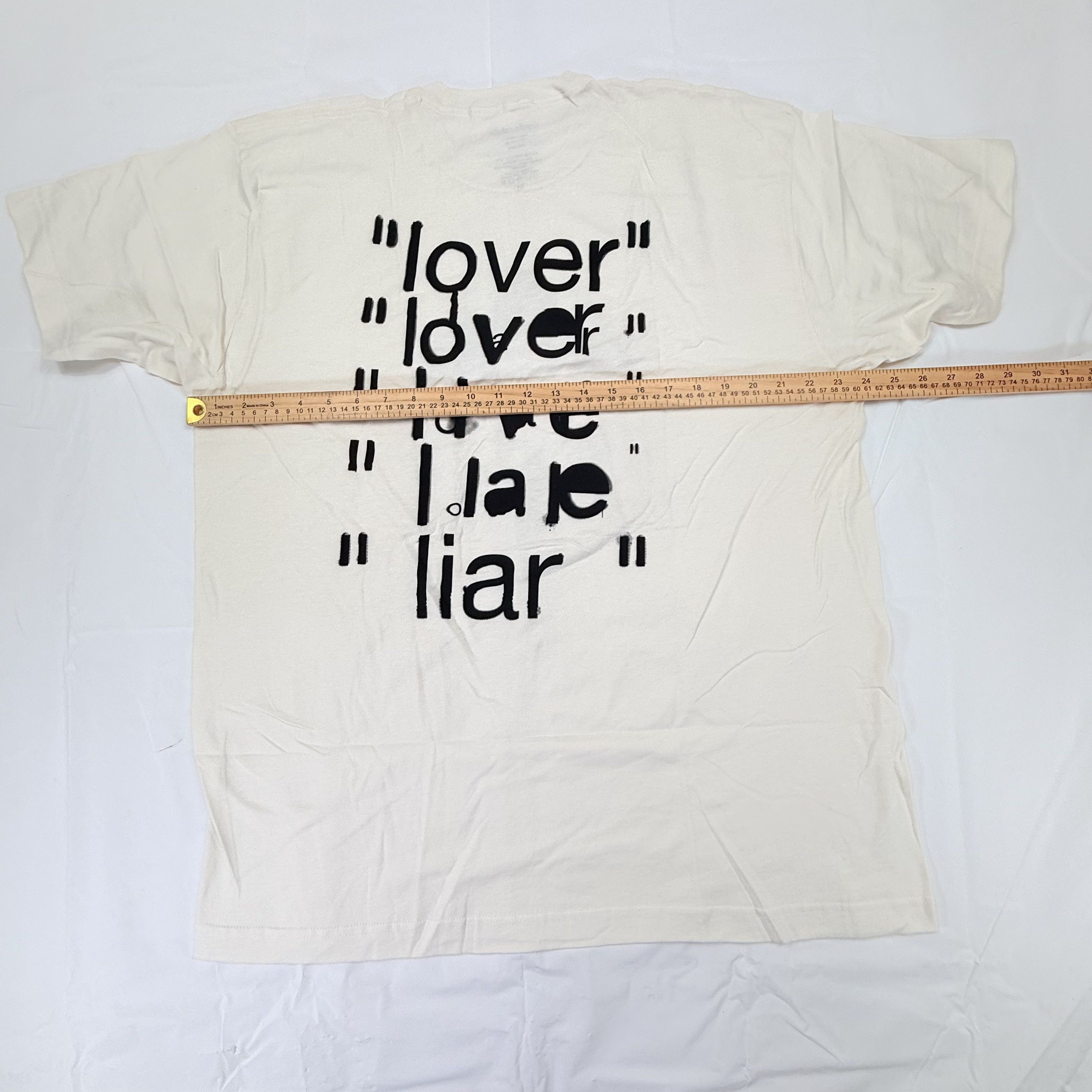 Other Camila Cabello Lover Liar Angel Graphic T-Shirt Cream XL Size US XL / EU 56 / 4 - 2 Thumbnail