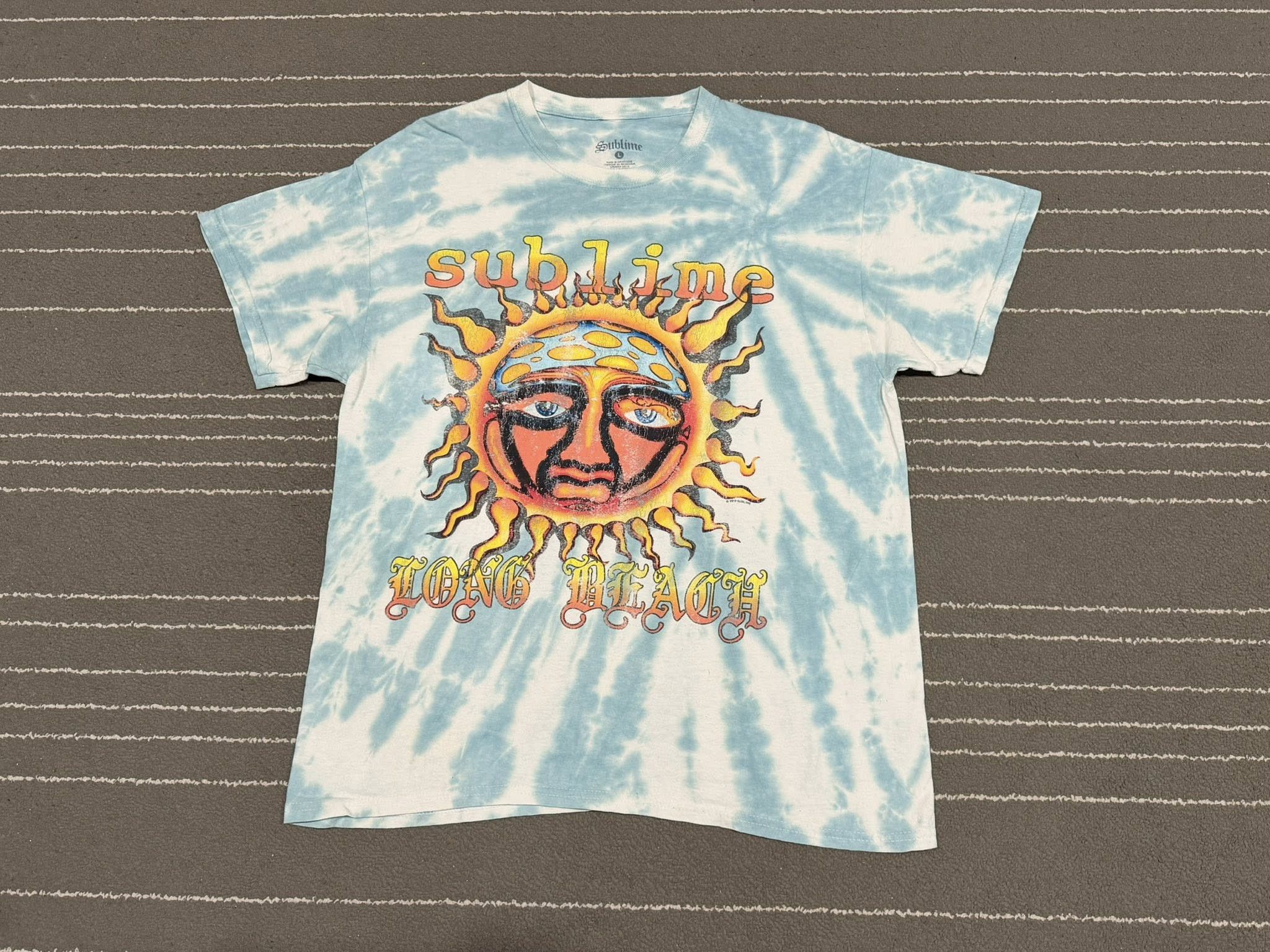 Band Tees SUBLIME long beach tie die 2019 reggae band tee M 2261 Size US M / EU 48-50 / 2 - 1 Thumbnail