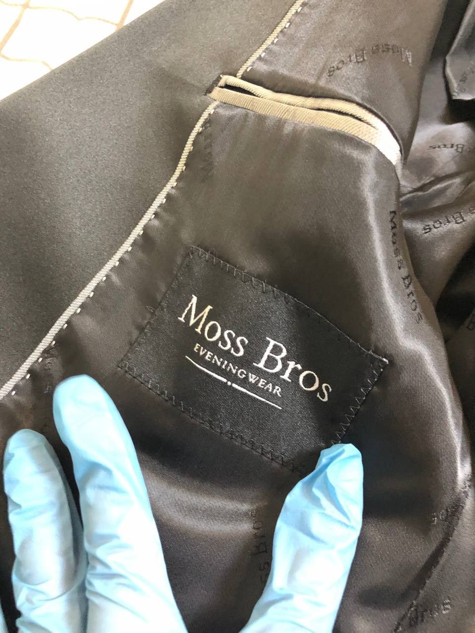 Other Moss Bros Formal Jacket And Pinstripe Trousers Size US L / EU 52-54 / 3 - 8 Thumbnail