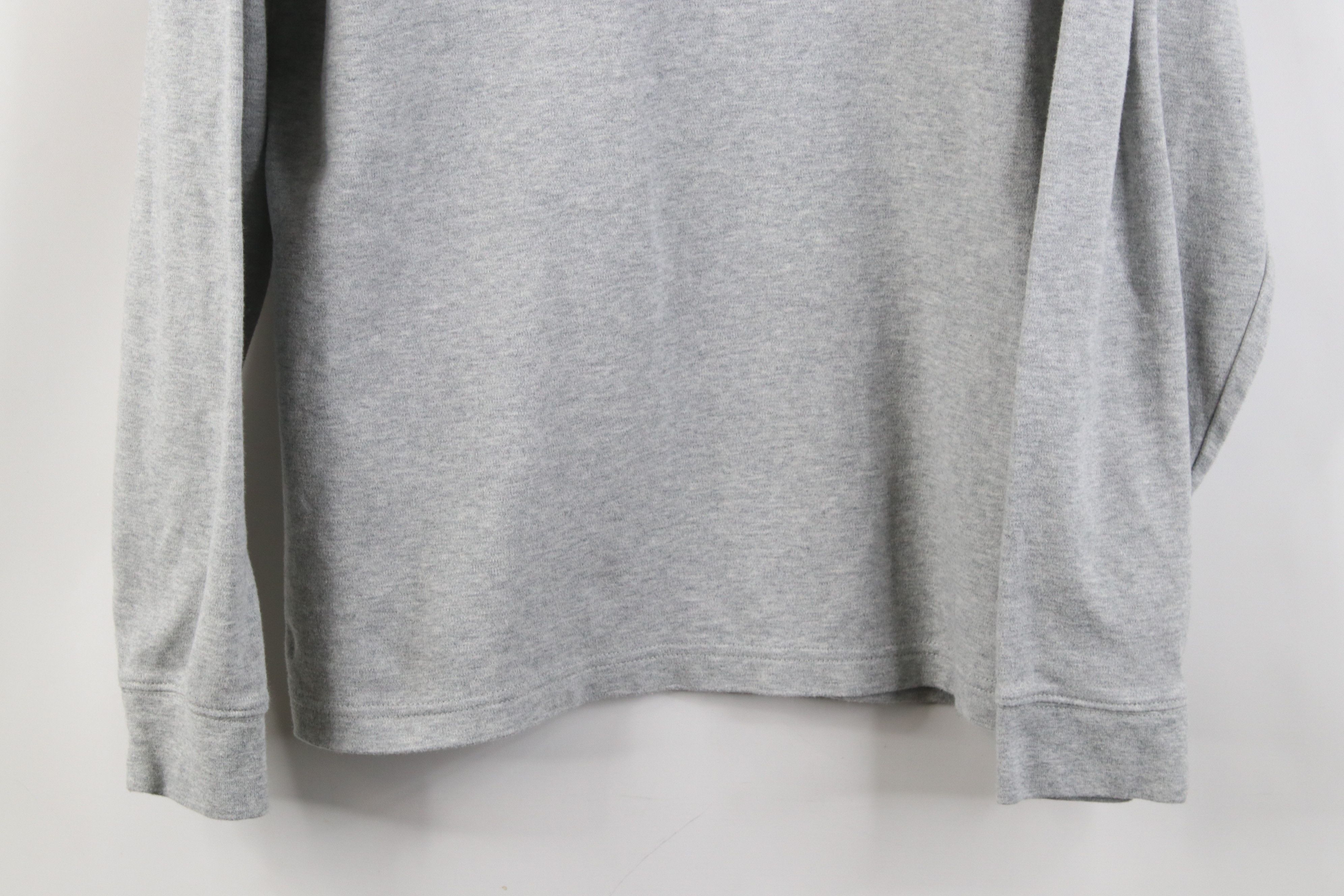 L.L. Bean Vintage Y2K LL Bean Mock Neck Long Sleeve T-Shirt Gray Size US M / EU 48-50 / 2 - 3 Thumbnail