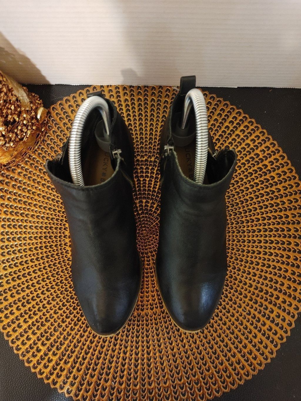 Lucky Brand Lucky Brand Leather Booties Size 6M Size US 6 / IT 36 - 2 Thumbnail