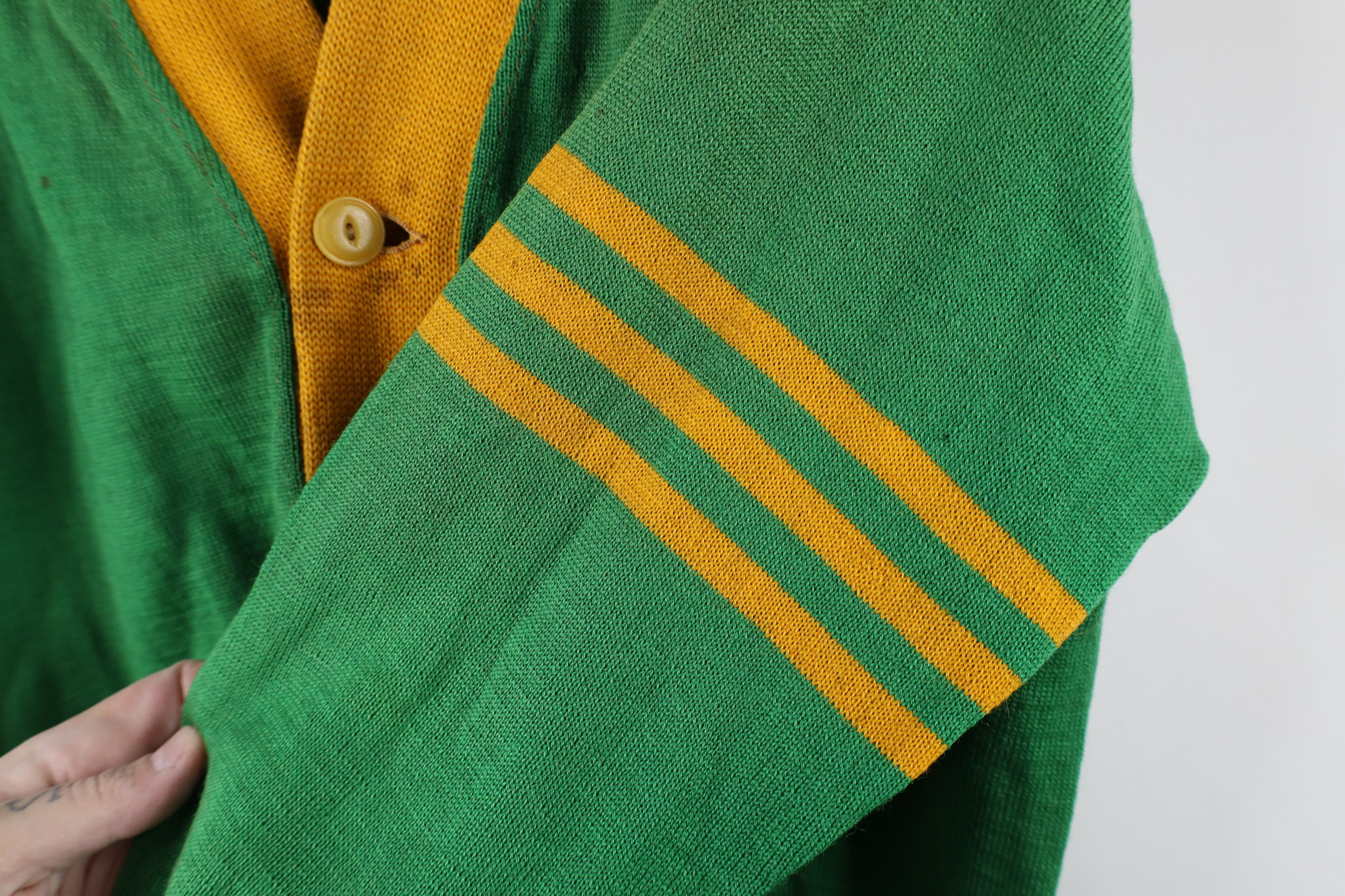 Vintage Vintage 50s Streetwear Stitch Varsity Letterman Sweater Size US M / EU 48-50 / 2 - 6 Thumbnail