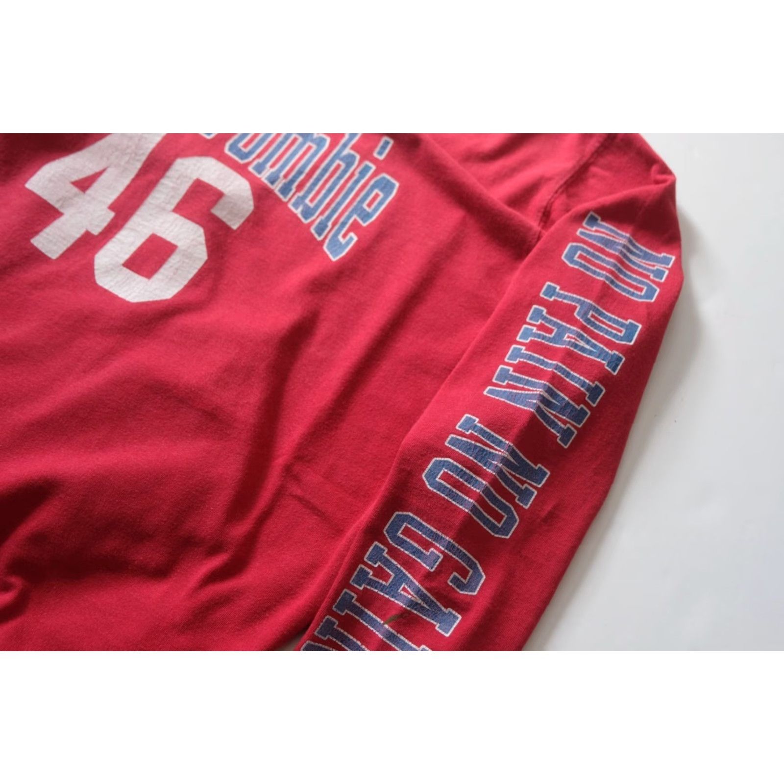 Abercrombie & Fitch VINTAGE Abercrombie & Fitch 90s Y2K NO PAIN NO GAIN Graphic Red T Shirt Men XL Size US XL / EU 56 / 4 - 6 Thumbnail