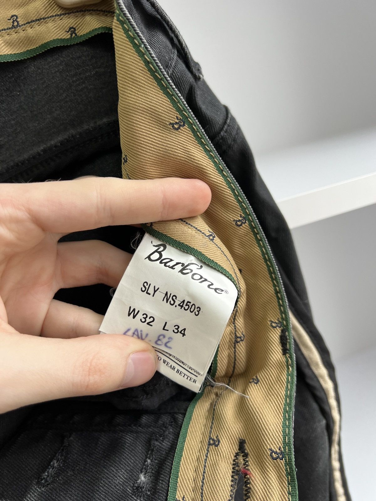 Designer × Vintage Vintage Barb'one Men's Chino Cotton Pants Size US 32 / EU 48 - 9 Thumbnail