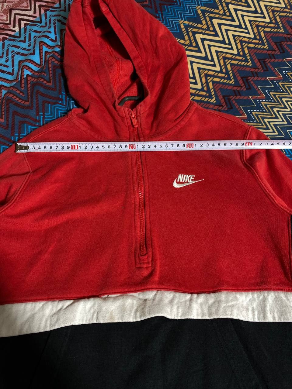 Nike × Vintage Sweatshirt Nike Vintage Big Central Logo 90s Outdoor Style Size US S / EU 44-46 / 1 - 16 Thumbnail