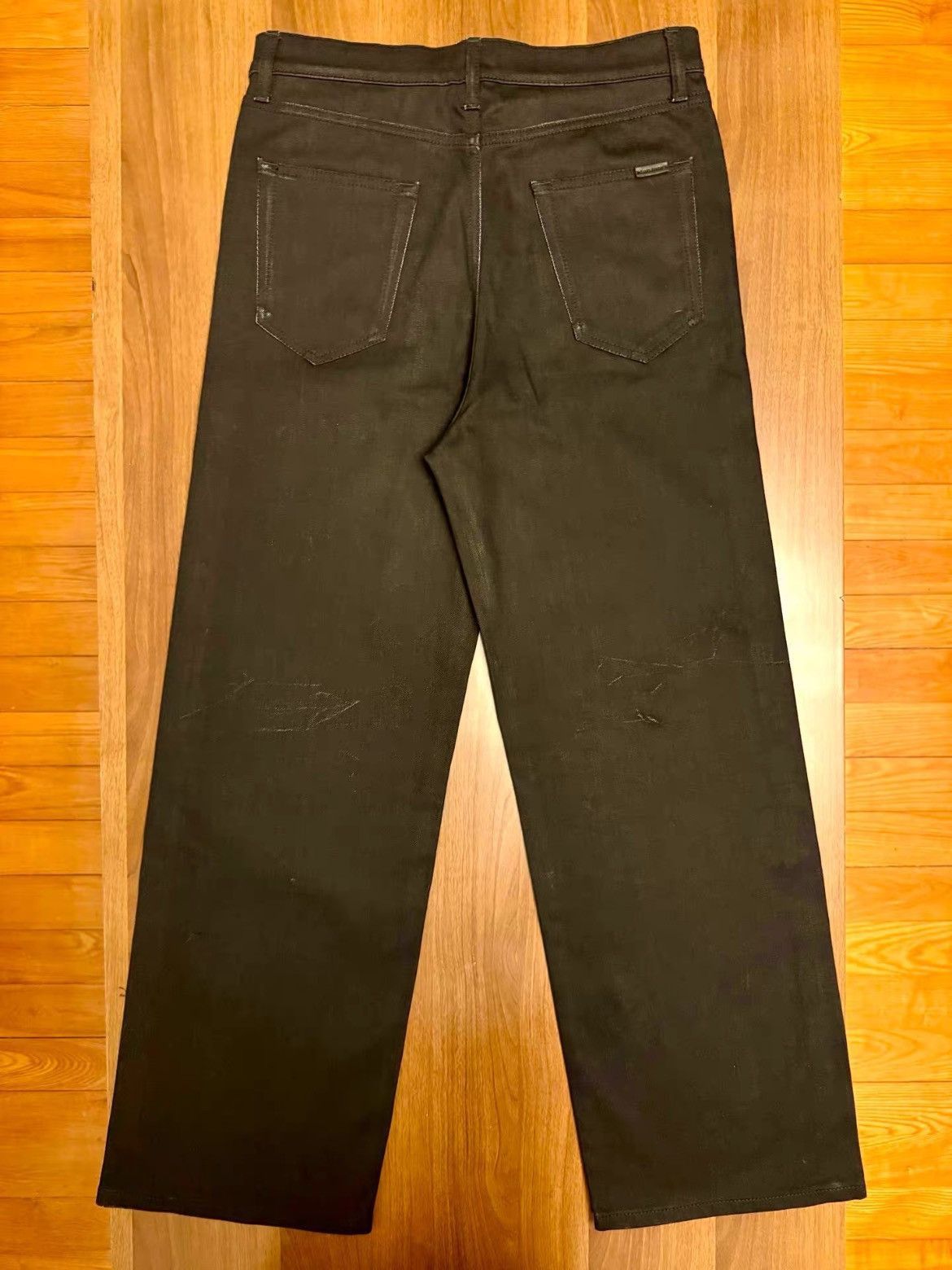 Saint Laurent Paris 20AW D24 Runway Sample Straight Denim Menswear