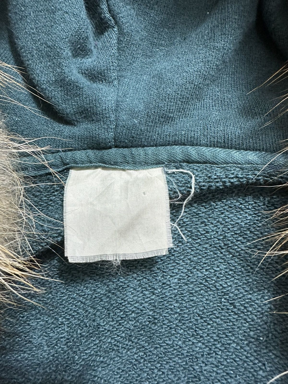 20471120 DISTRESSED HOMELESS FUR ZIP HOODIE IF SIX WAS NINE LGB STYLE Size US XXL / EU 58 / 5 - 7 Thumbnail