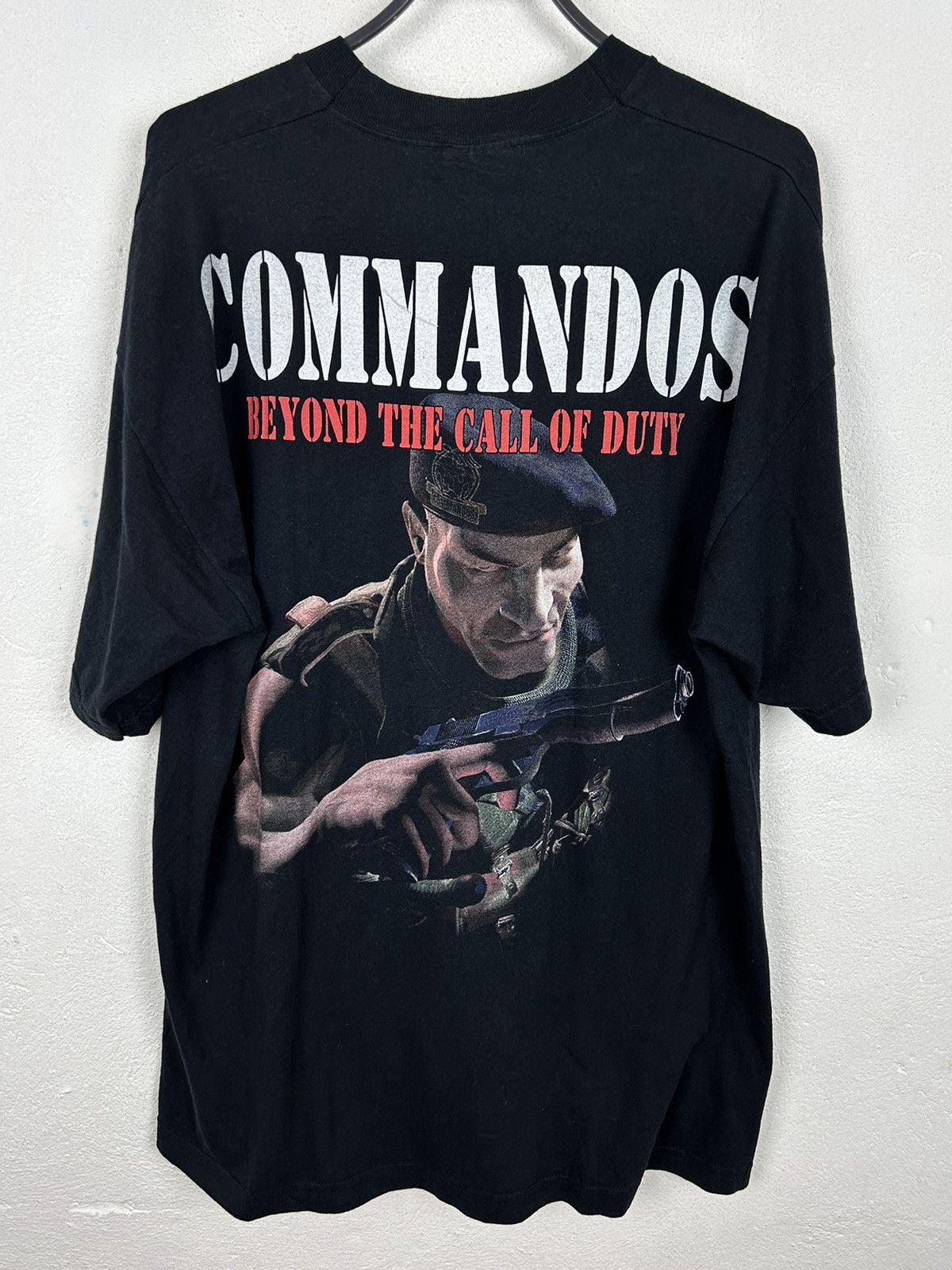 Vintage Commandos Beyond The Call Of Duty 1999 Game Promo T-Shirt Size US XL / EU 56 / 4 - 1 Thumbnail