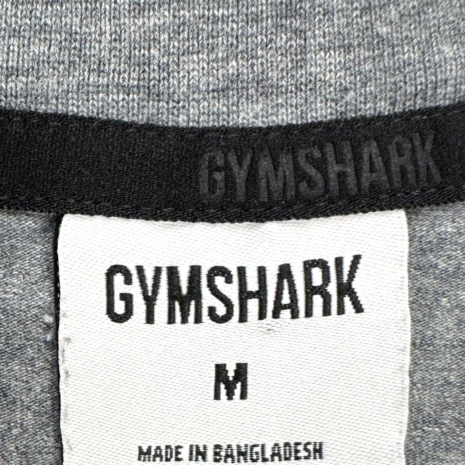 Gymshark Gymshark Mens T-Shirt Short Sleeve Gray Crew Neck Cotton Spandex Regular Fit Breathable Workout Tee Shirt Size US M / EU 48-50 / 2 - 4 Thumbnail