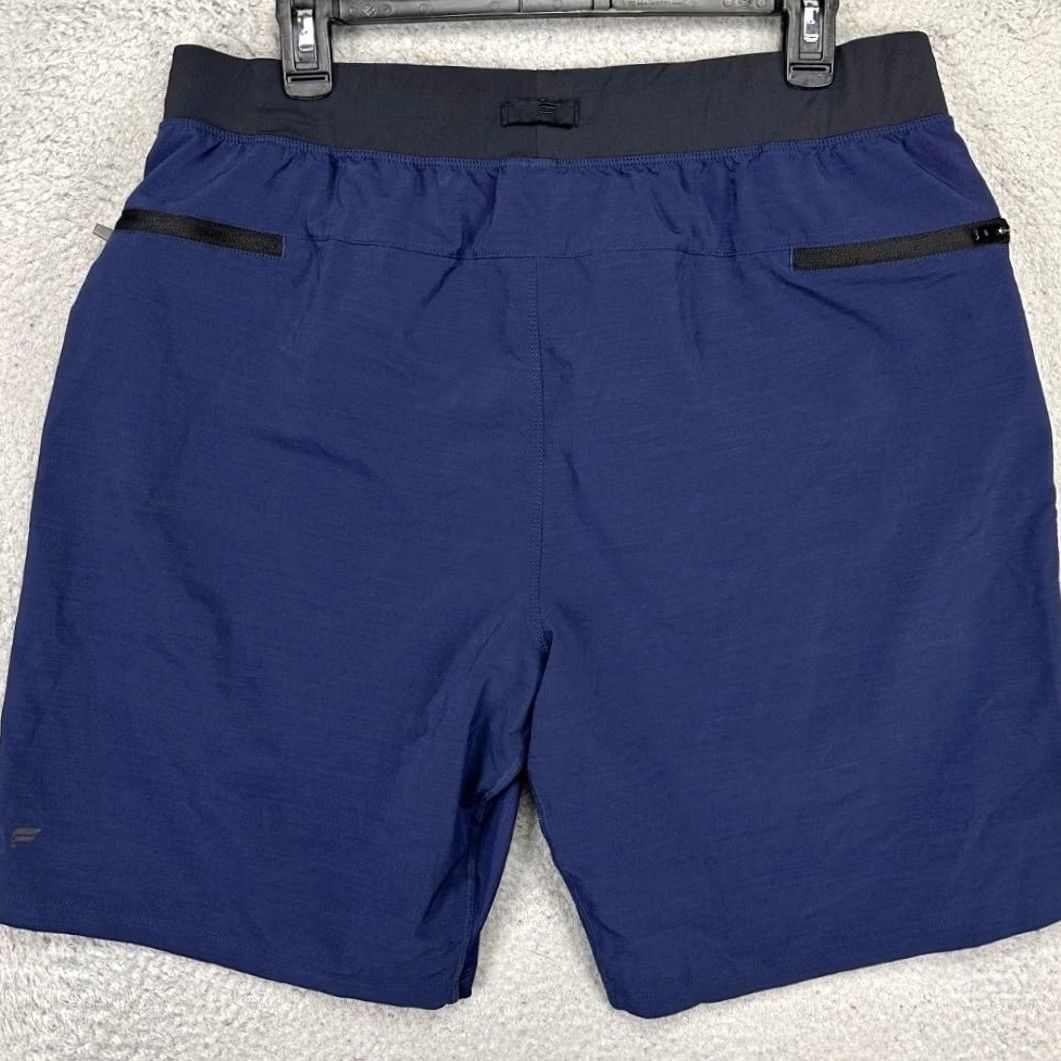 Fabletics Fabletics Athletic Shorts Mens Medium Navy Blue Pull On Stretch Exercise Workout Size US 31 - 3 Thumbnail