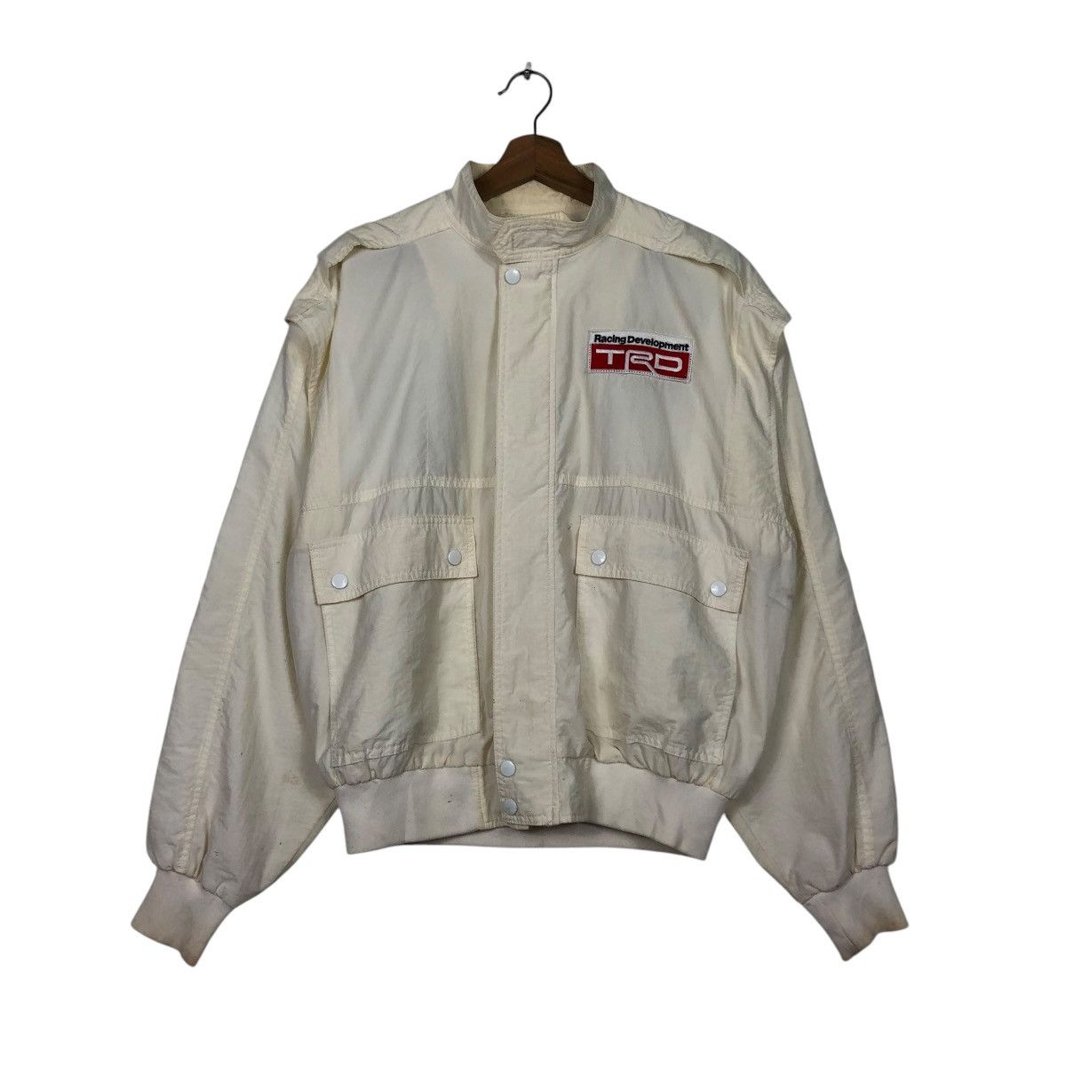 Vintage 🔥VINTAGE BOMBER JACKET RACING DEVELOPMENT TRD BIG LOGO Size US L / EU 52-54 / 3 - 2 Thumbnail