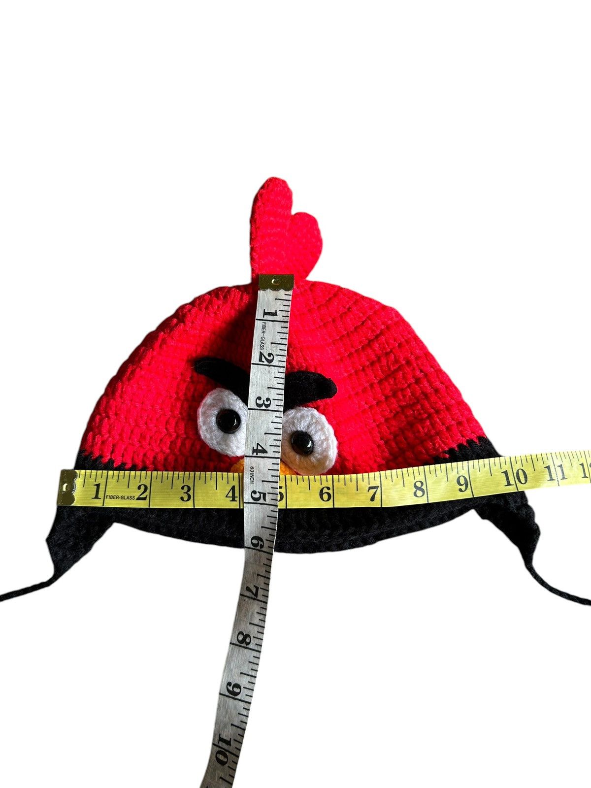 Japanese Brand × Kapital × Vintage Angry bird Crochet Knitted Handmade Beanie Hats Size ONE SIZE - 6 Thumbnail