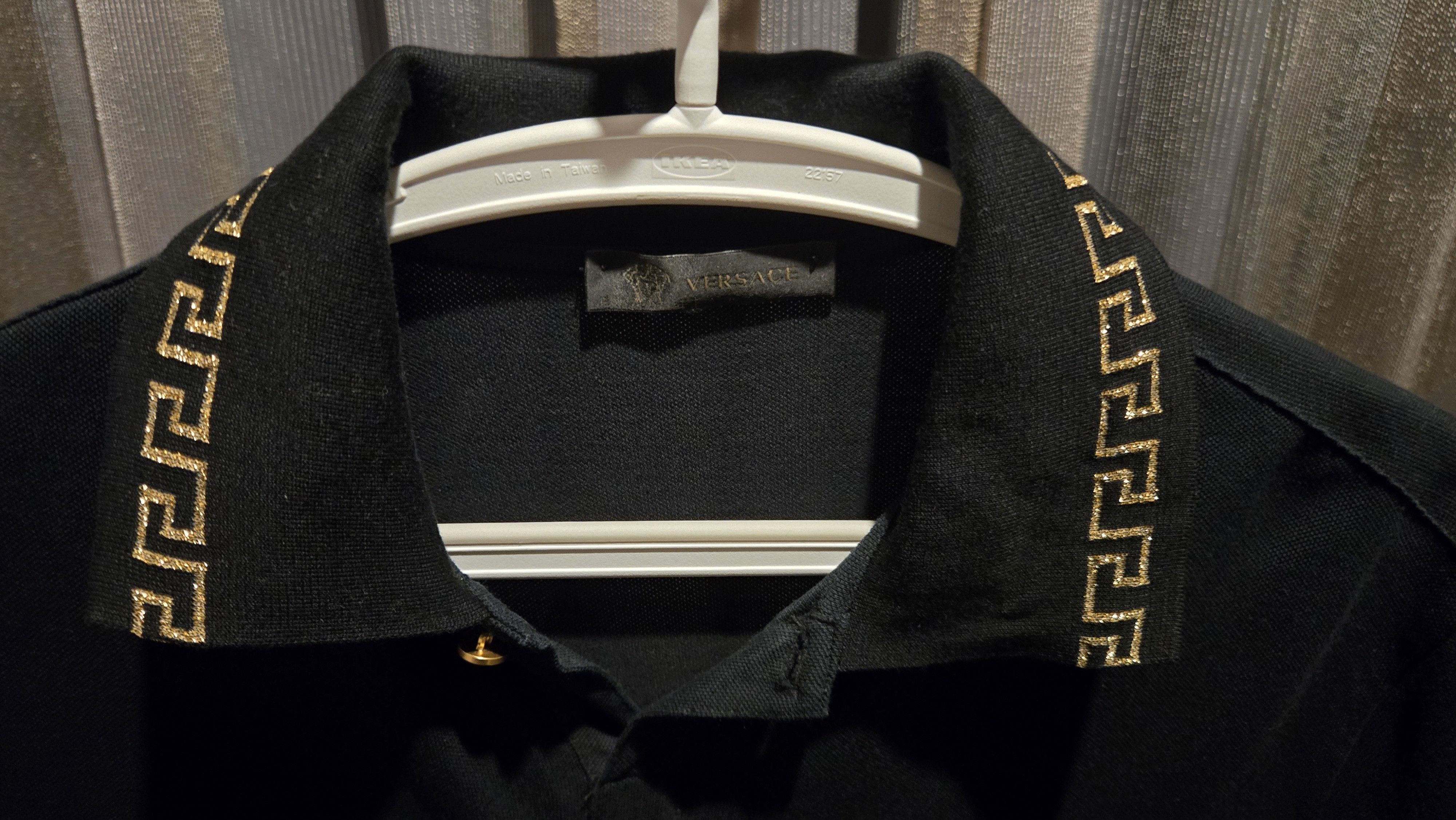 Versace Versace Black and Gold Polo Size US XS / EU 42 / 0 - 10 Thumbnail