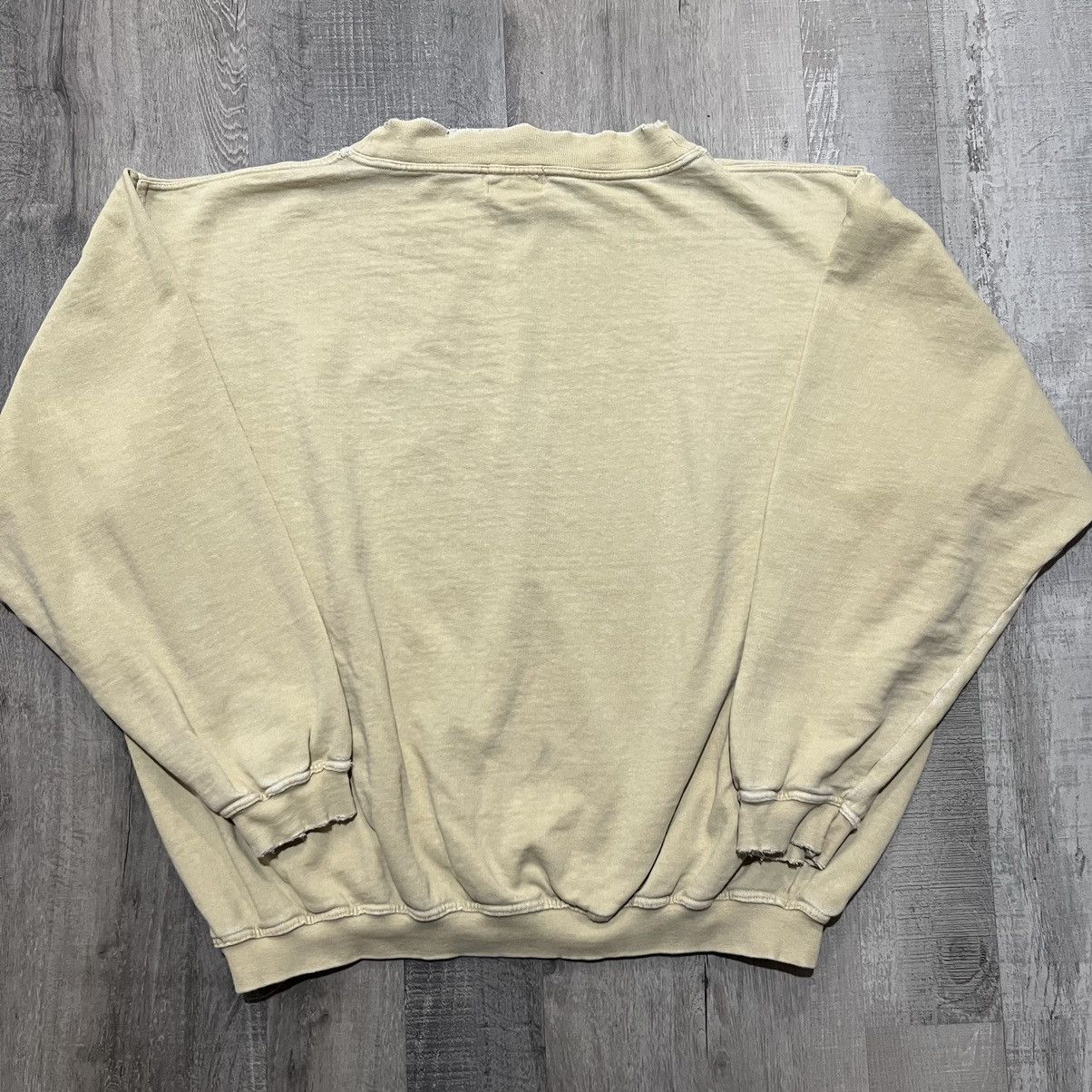 Vintage VTG Mustang Modern Basic Faded Yellow Sanforized Sweatshirt Size US XXL / EU 58 / 5 - 3 Thumbnail