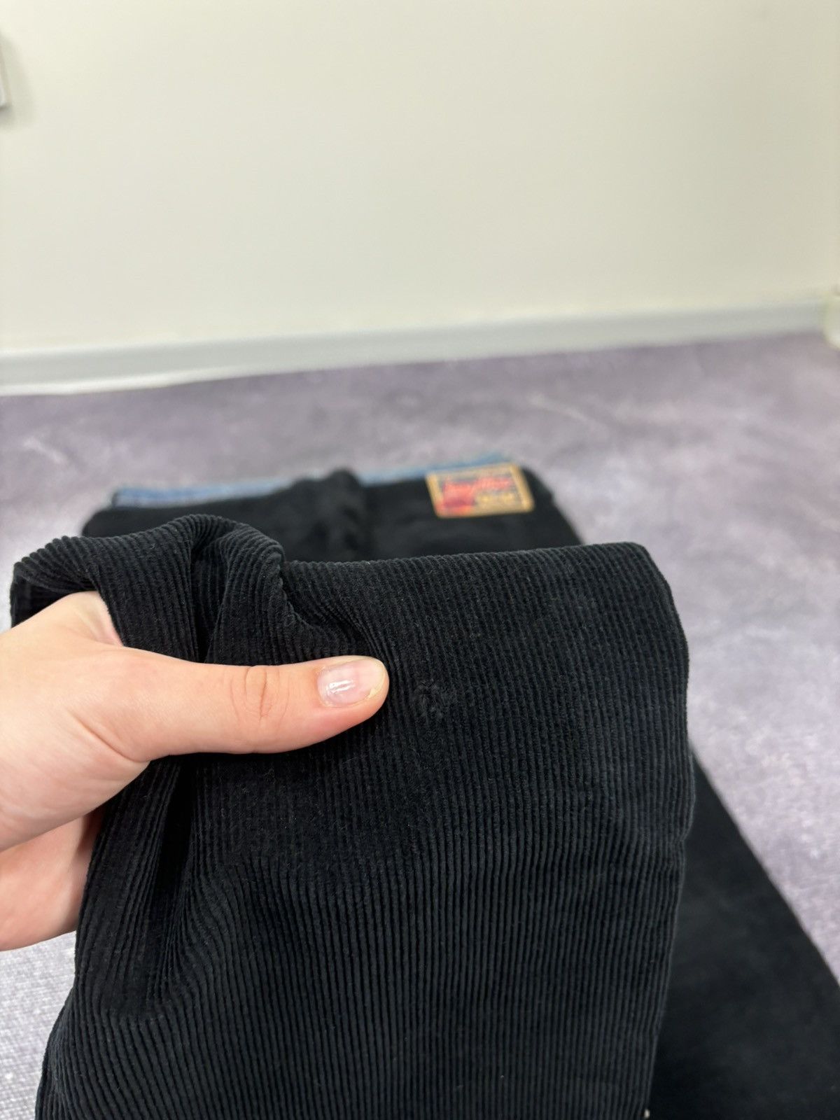Dolce & Gabbana Vintage Dolce & Gabbana Lovely Women’s Black Corduroy Jeans Size 27" / US 4 / IT 40 - 16 Thumbnail