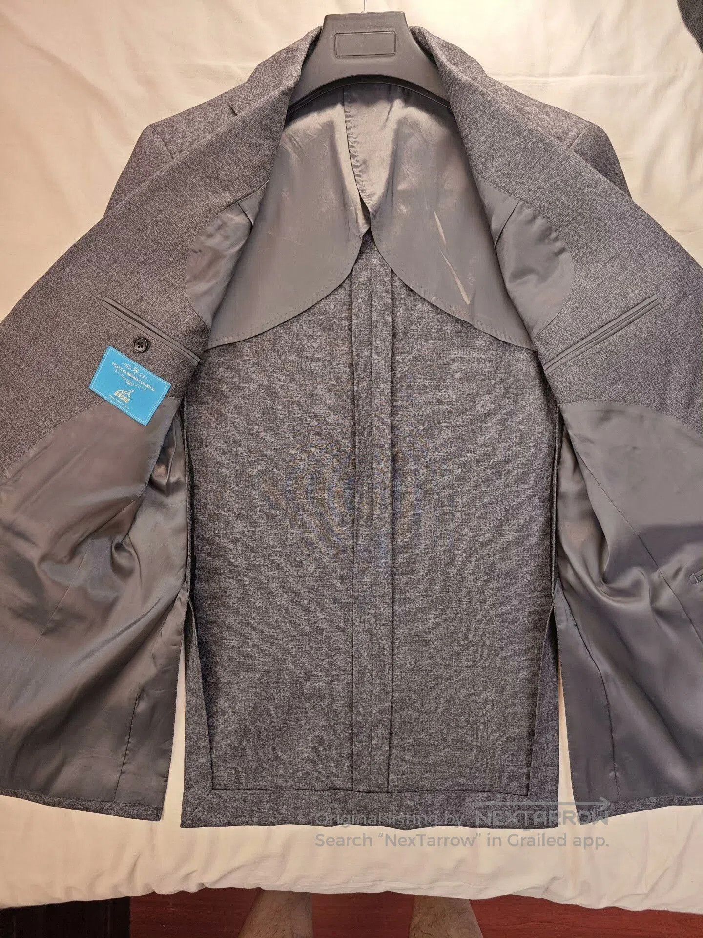 Japanese Brand Italian VBC Wool Blazer Supersonic Grey. Size US M / EU 48-50 / 2 - 6 Thumbnail