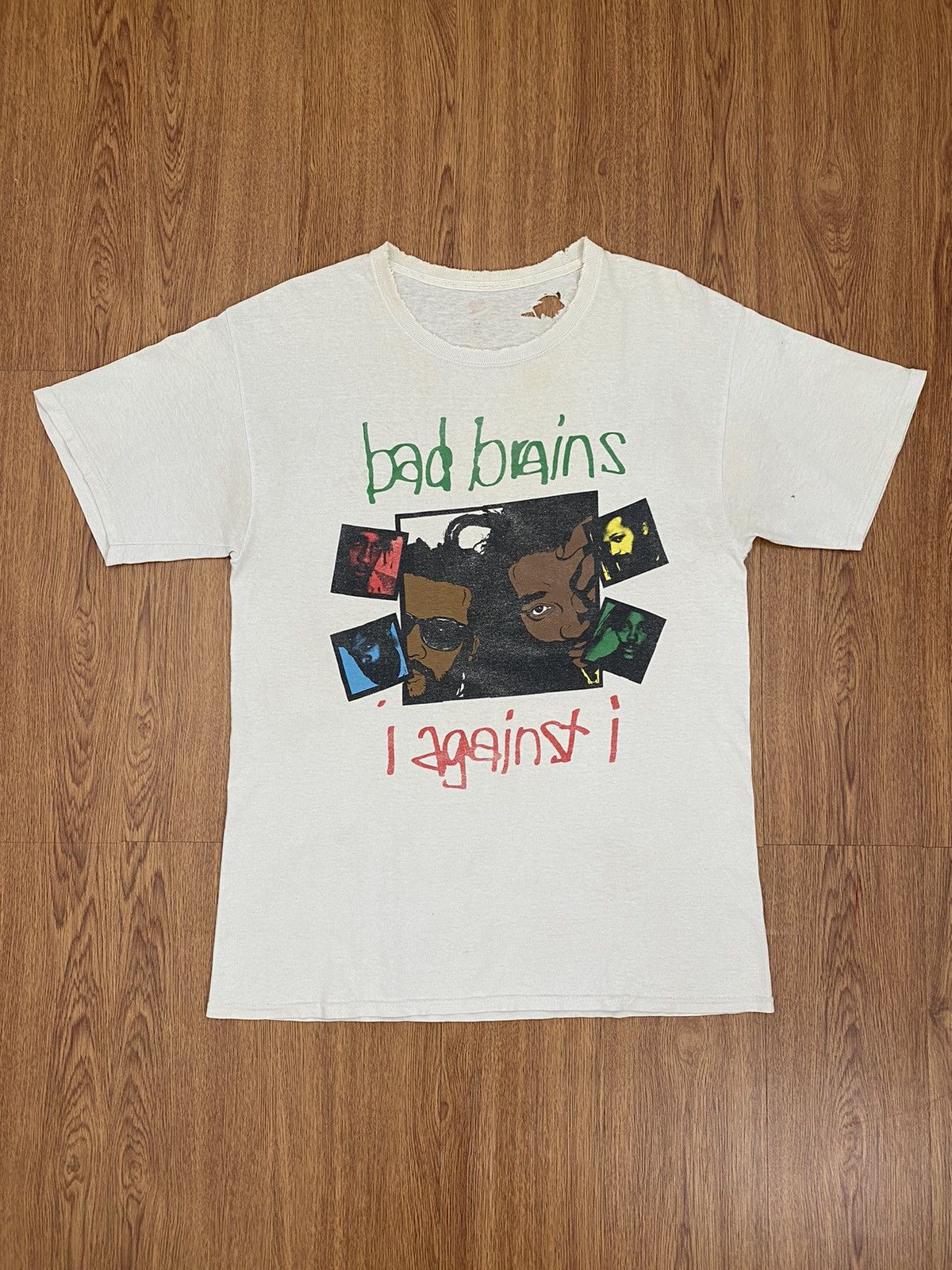 Band Tees Vintage Bad brains I Against I shirt Size US M / EU 48-50 / 2 - 1 Thumbnail