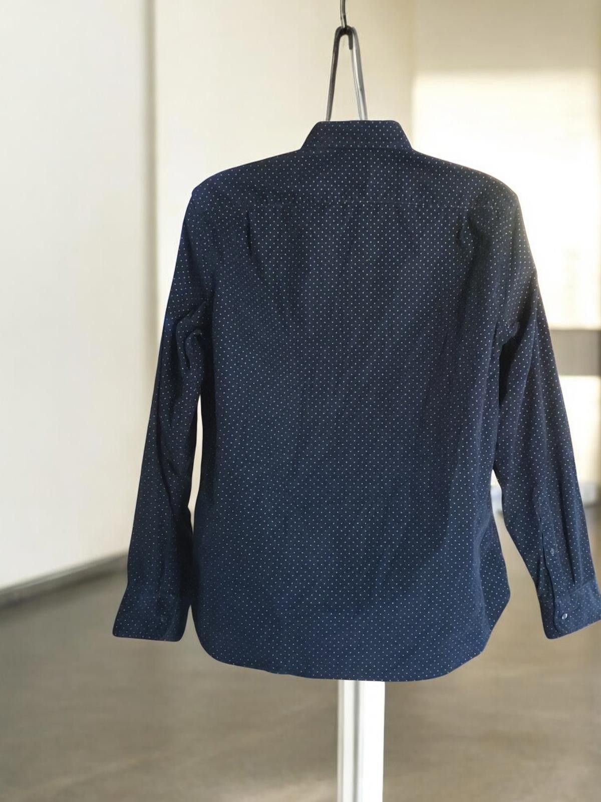 J.Crew J.Crew Navy Blue Corduroy Shirt with White Dots - Size Large Size US L / EU 52-54 / 3 - 5 Thumbnail