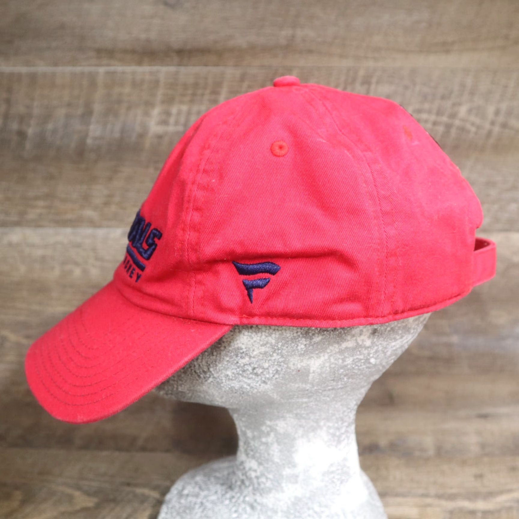 Bally VINTAGE Washington Capitals Hat Baseball Cap Adult Adjustable Red Cotton Twill Embroidered Sports Cap Mens Size ONE SIZE - 5 Thumbnail