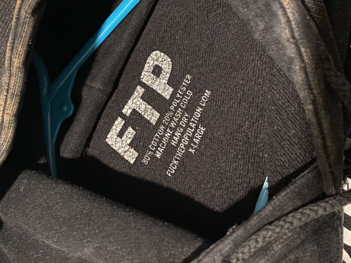 Fuck The Population FTP Overdye Arch Hoodie XL Size US XL / EU 56 / 4 - 4 Thumbnail