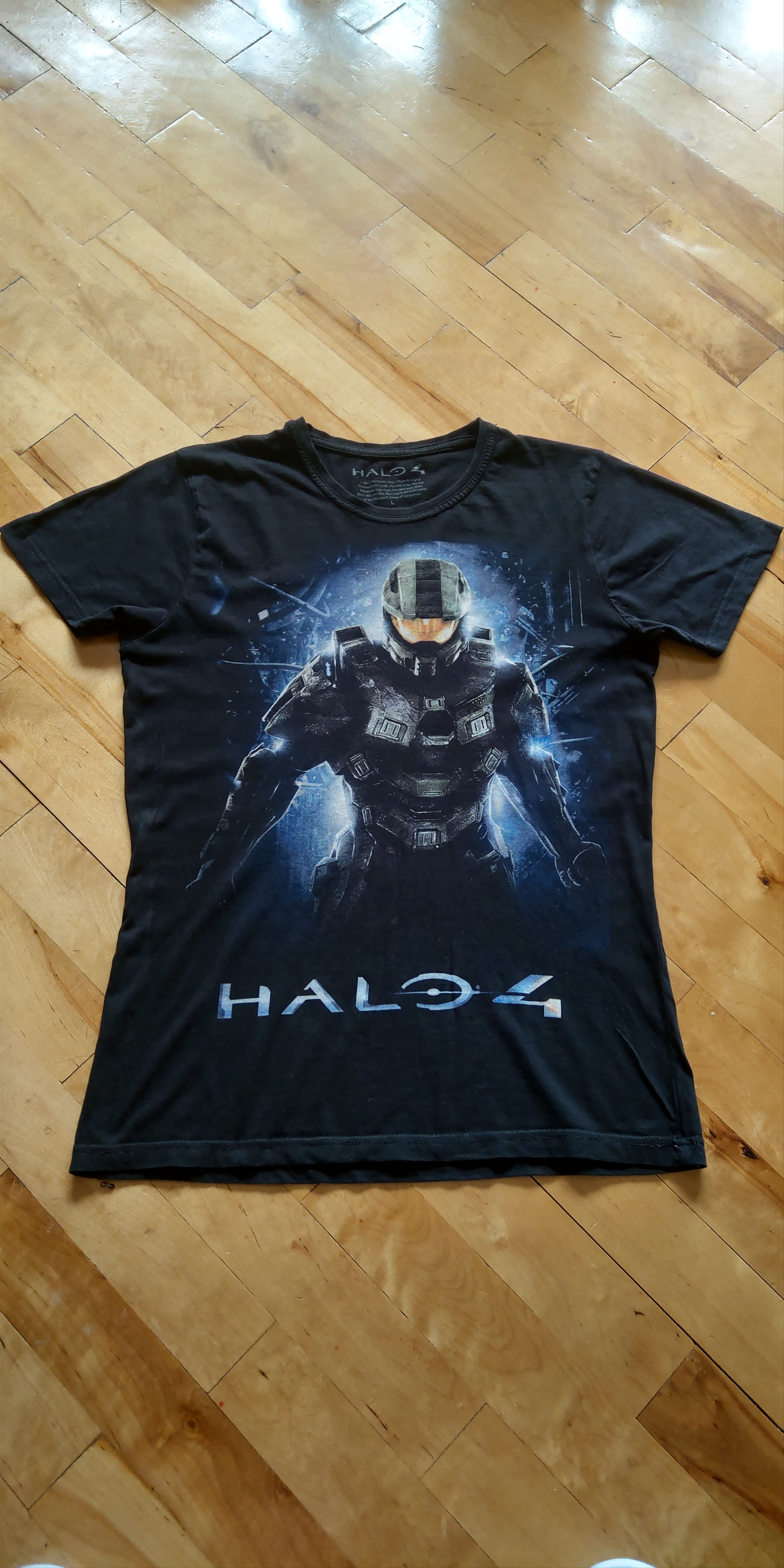 Playstation HALO 4 Unique Shirt Game Rare archive Xbox og Neo goth Cyber Size L / US 10 / IT 46 - 1 Thumbnail