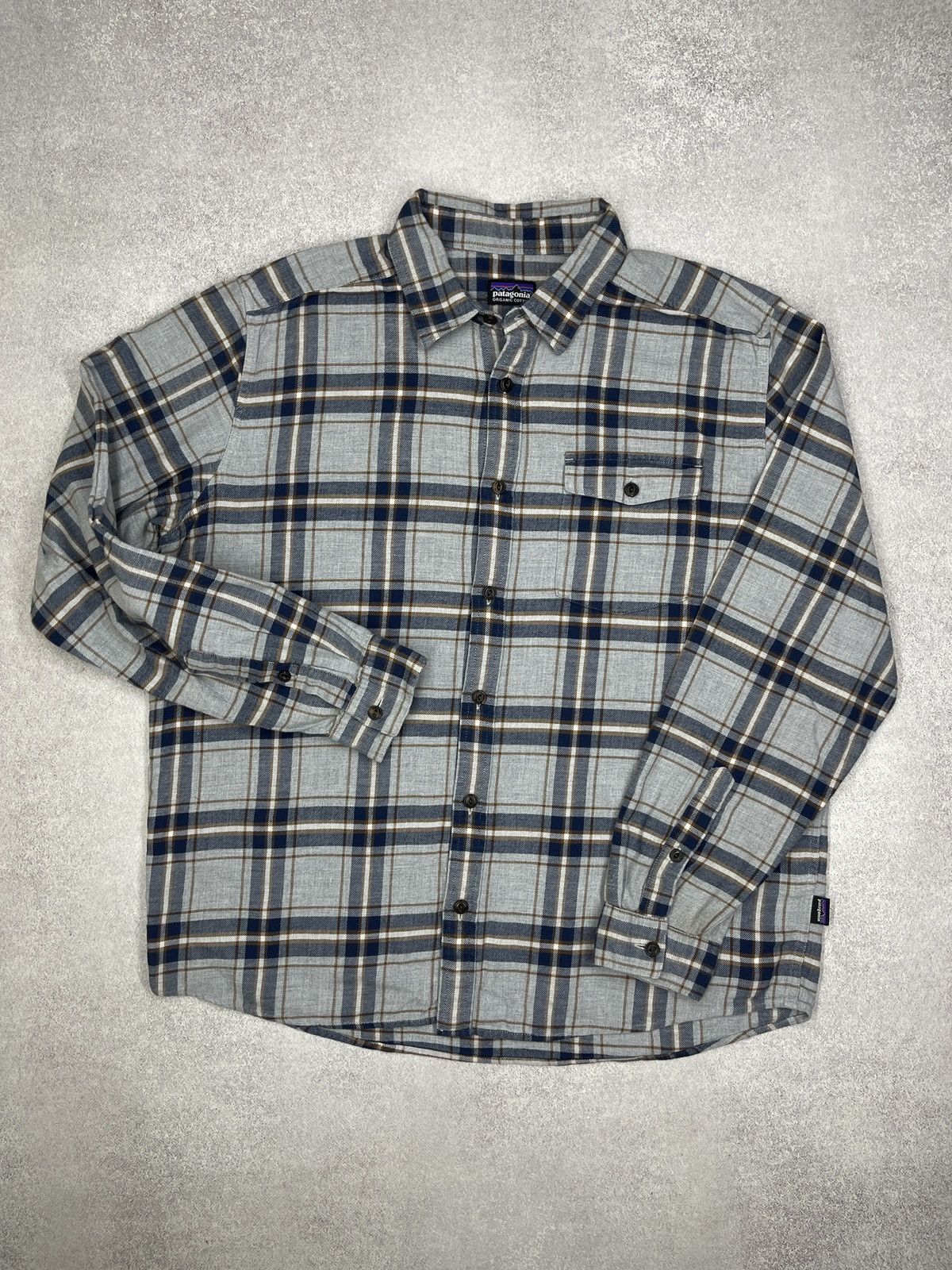 Patagonia Mens Patagonia Fjord Flannel Checked Shirt Outdoor Size XL Size US XL / EU 56 / 4 - 2 Thumbnail