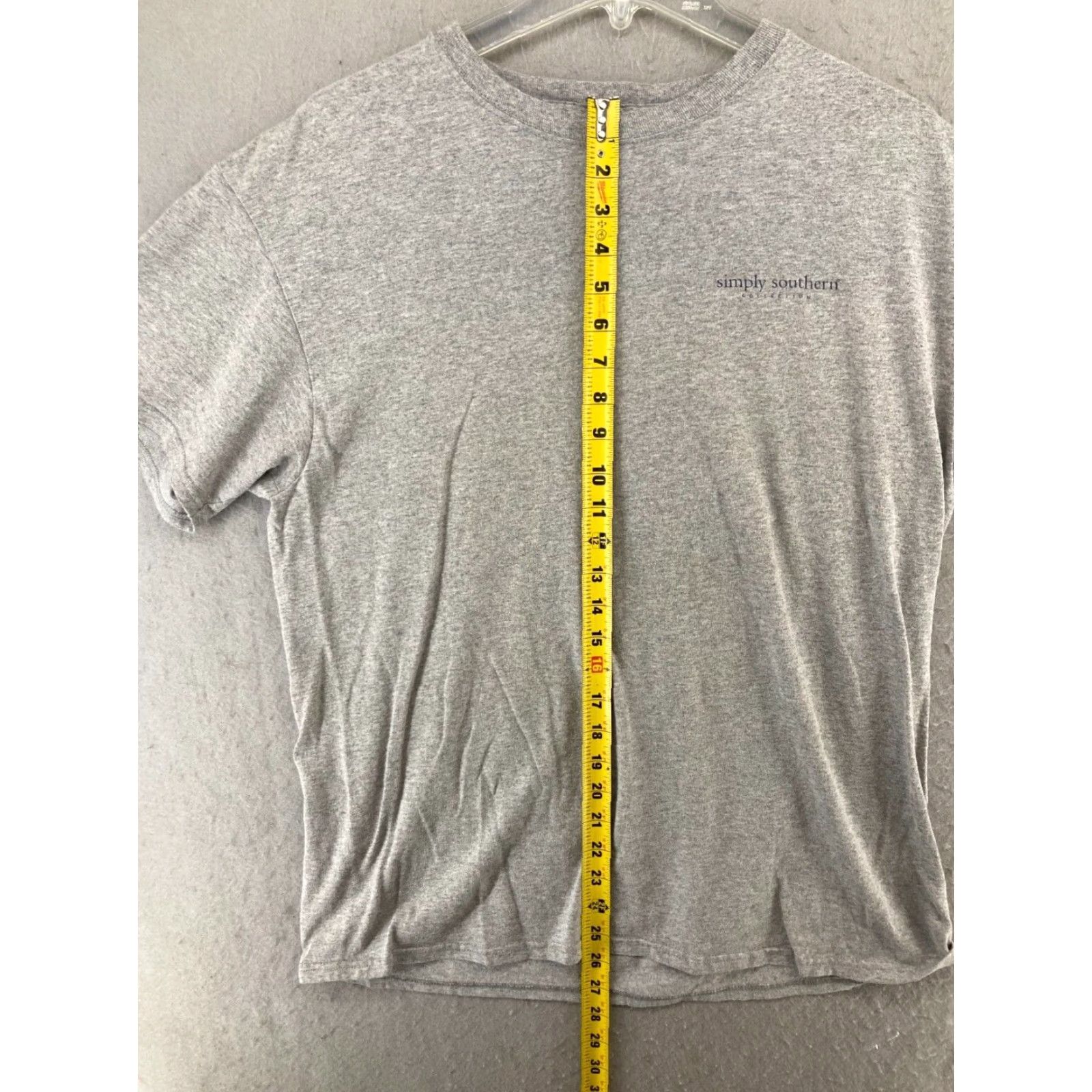 Vintage Simply Southern Womens TShirt Large Gray Shells Lantern Watch The Sea Size L / US 10 / IT 46 - 4 Thumbnail