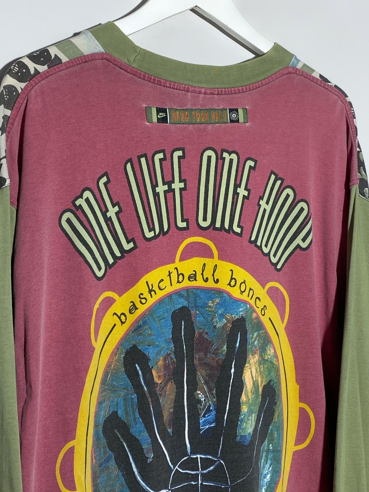 Nike Nike 1990s Dunk Yard Daze all over print one life one hoop Size US XL / EU 56 / 4 - 11 Thumbnail