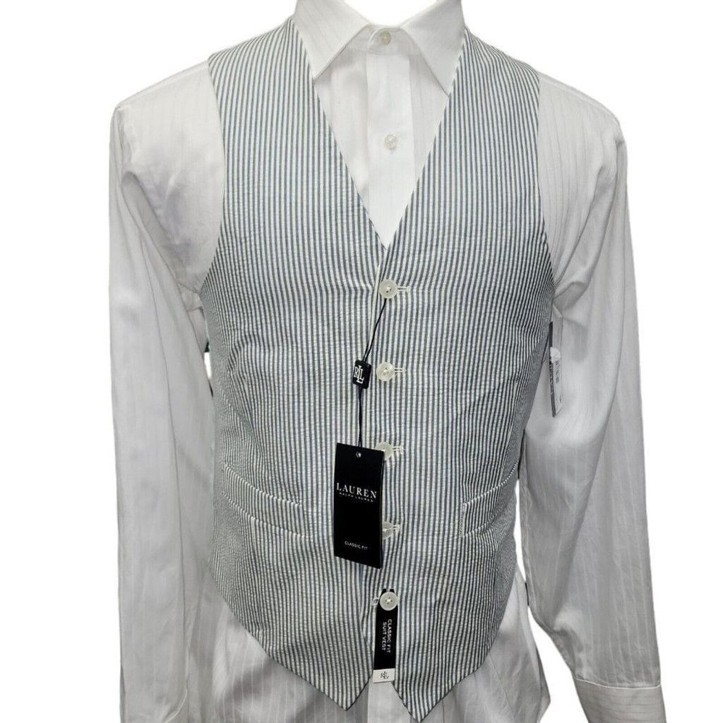 Lauren Ralph Lauren Lauren By Ralph Lauren Classic Fit Hitchcock Vest. Small Size US S / EU 44-46 / 1 - 3 Thumbnail