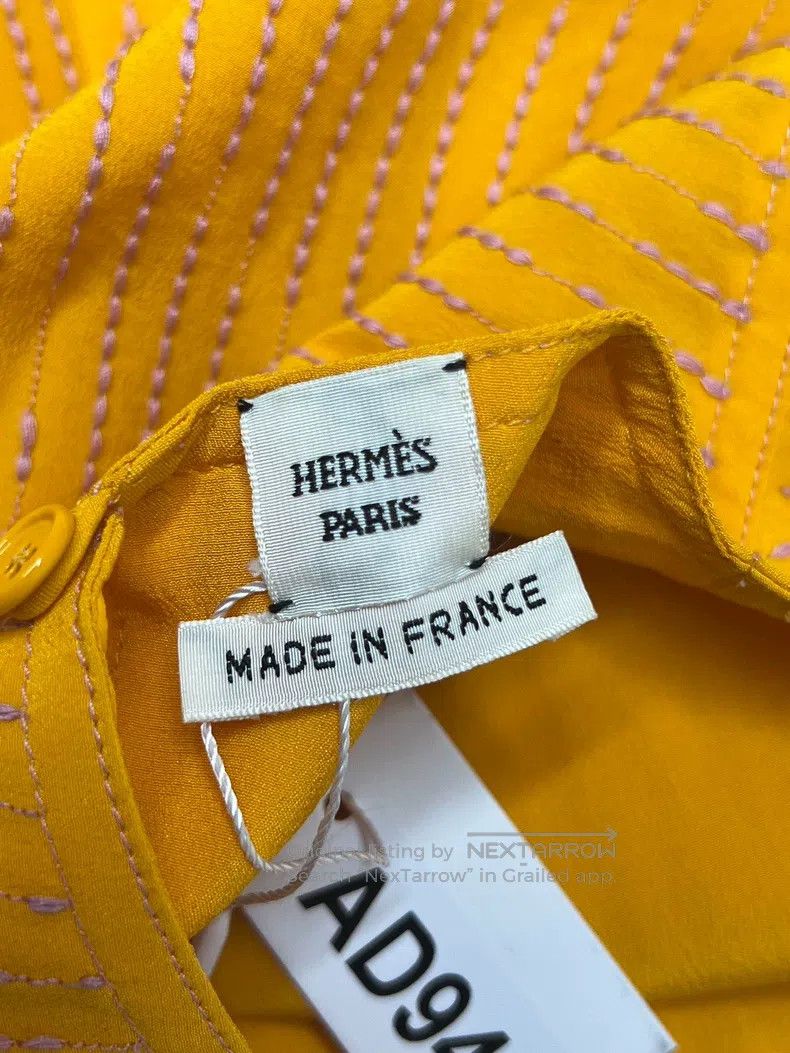 Hermes Hermes Striped Colorblocked Sleeveless Top Size XXS / US 00 / IT 34 - 4 Thumbnail