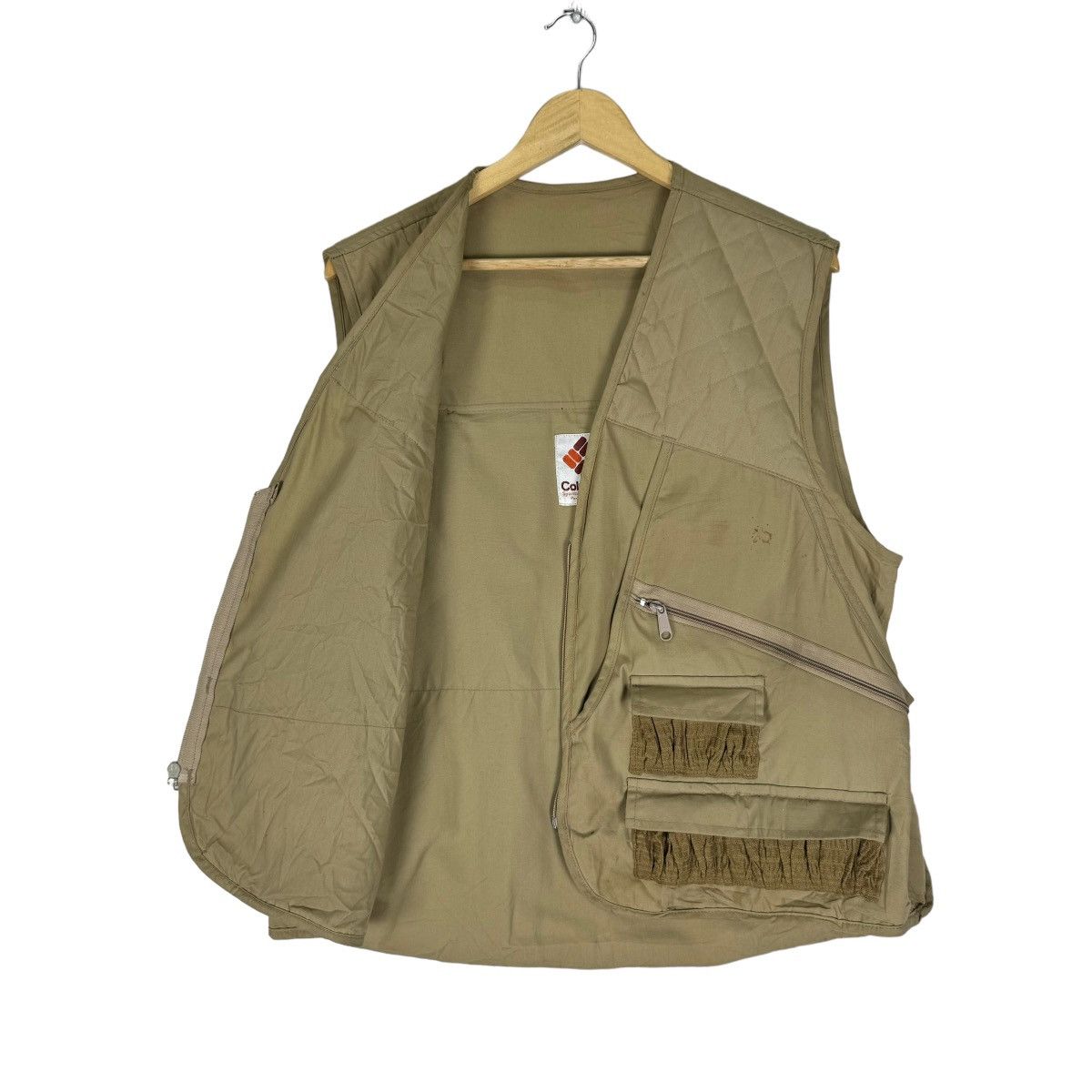 Columbia ⚡️80s COLUMBIA HUNTING UTILITY POCKET VEST Size US L / EU 52-54 / 3 - 8 Thumbnail