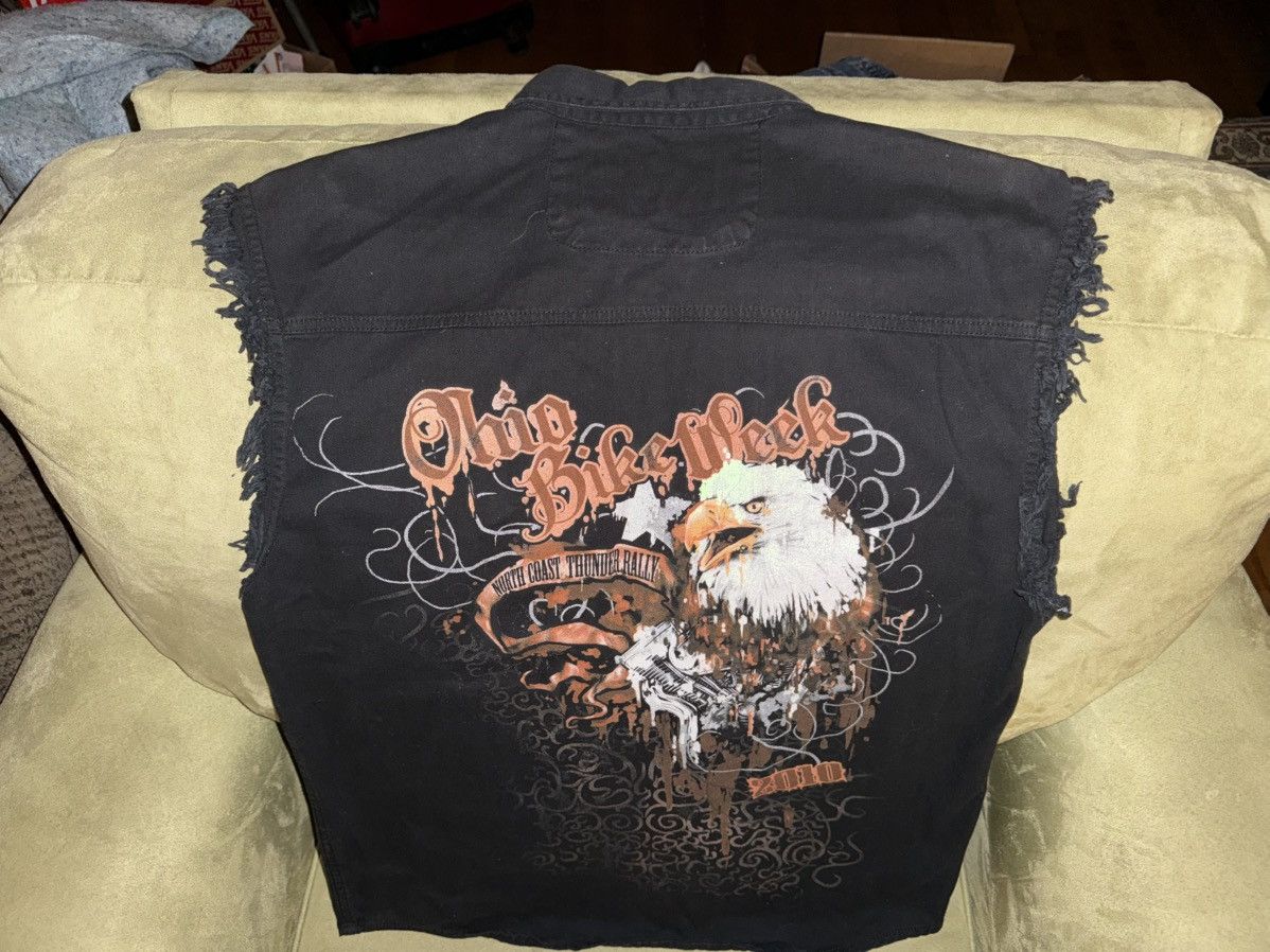 Vintage V-Twin Motorcycle Wear vintage “Ohio Bike Week 2010” shirt! Size US M / EU 48-50 / 2 - 17 Thumbnail