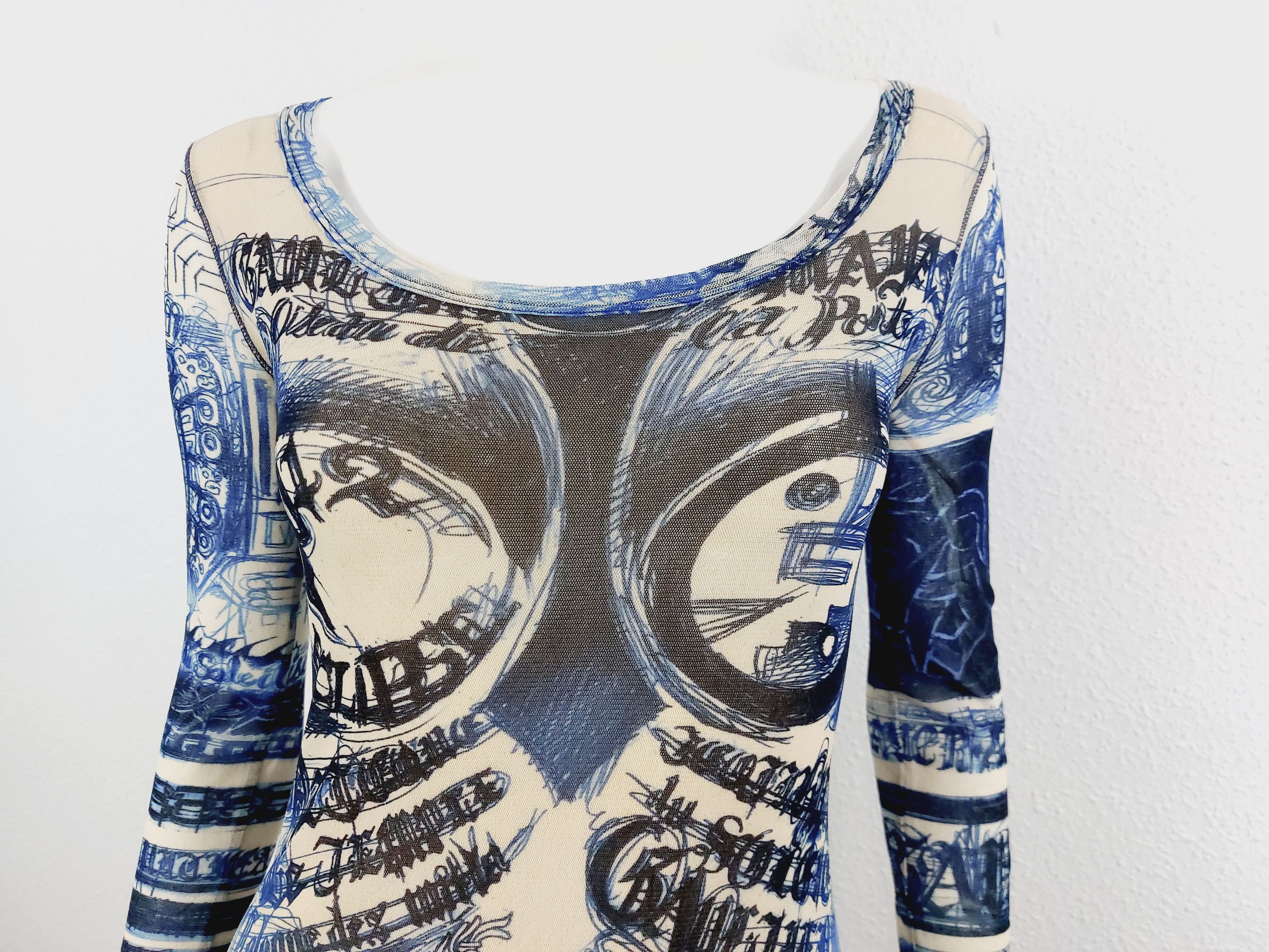 Jean Paul Gaultier Jean Paul Gaultier Maori 2012 Maya Eclipse Satan Dress Size M / US 6-8 / IT 42-44 - 4 Thumbnail