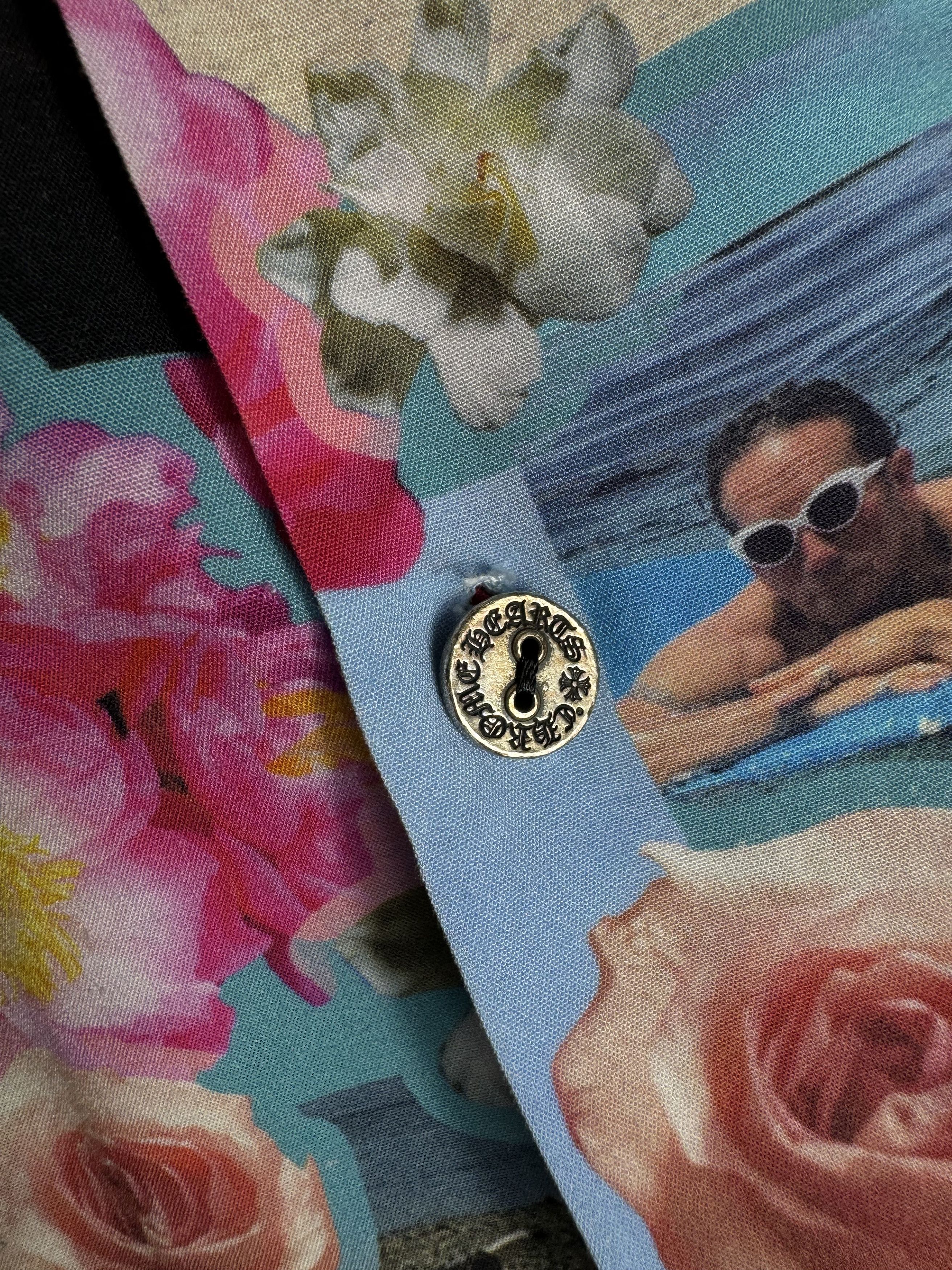Chrome Hearts CH Silk Button Up Size US L / EU 52-54 / 3 - 5 Thumbnail