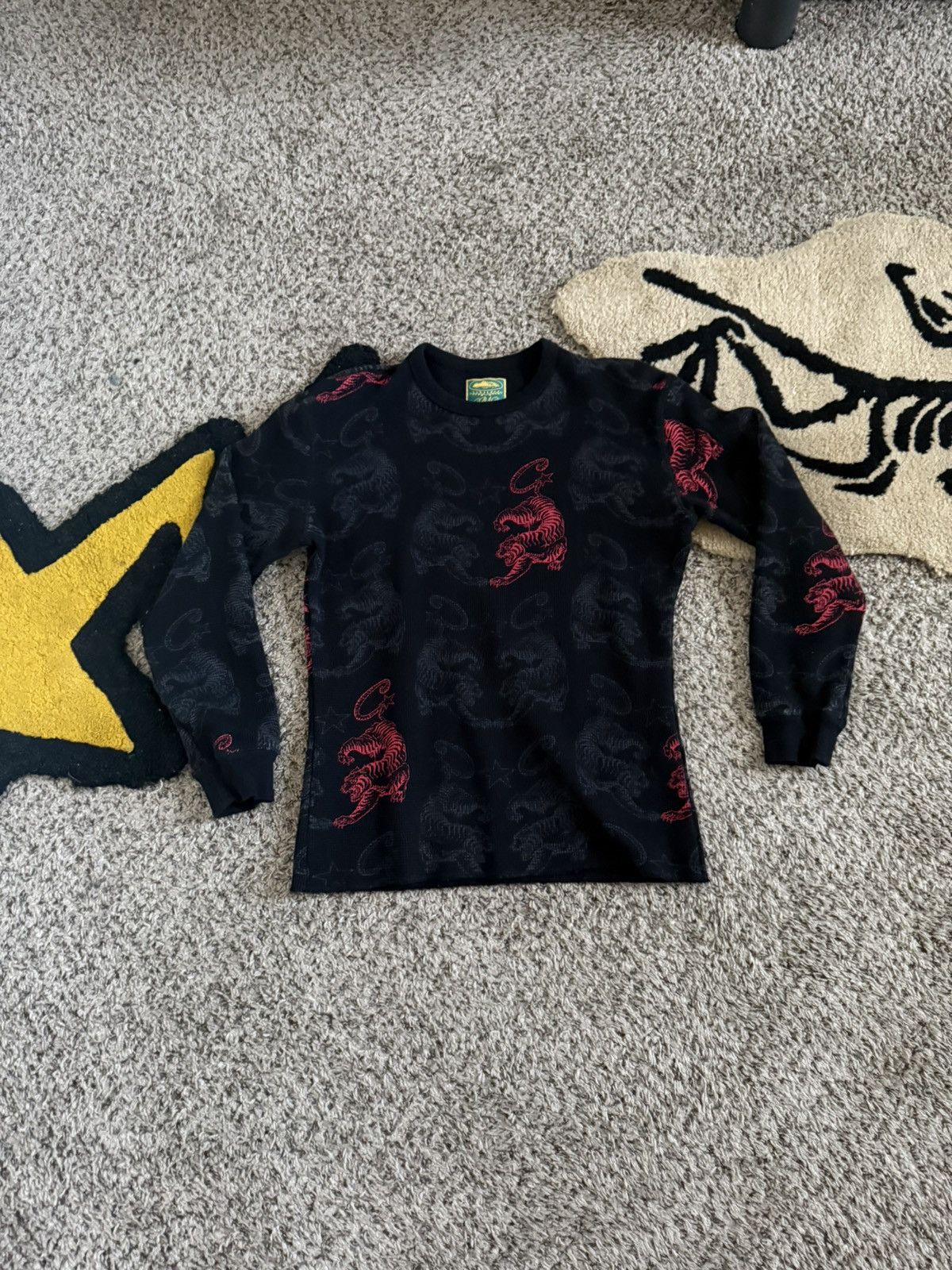 Corteiz Cortiez Waffle Long Sleeve Size US S / EU 44-46 / 1 - 1 Thumbnail