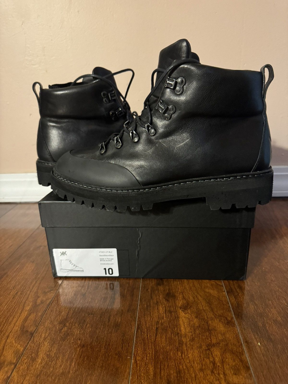 k-two studios Knotted Engineer Boot サイズ7 【公式通販】