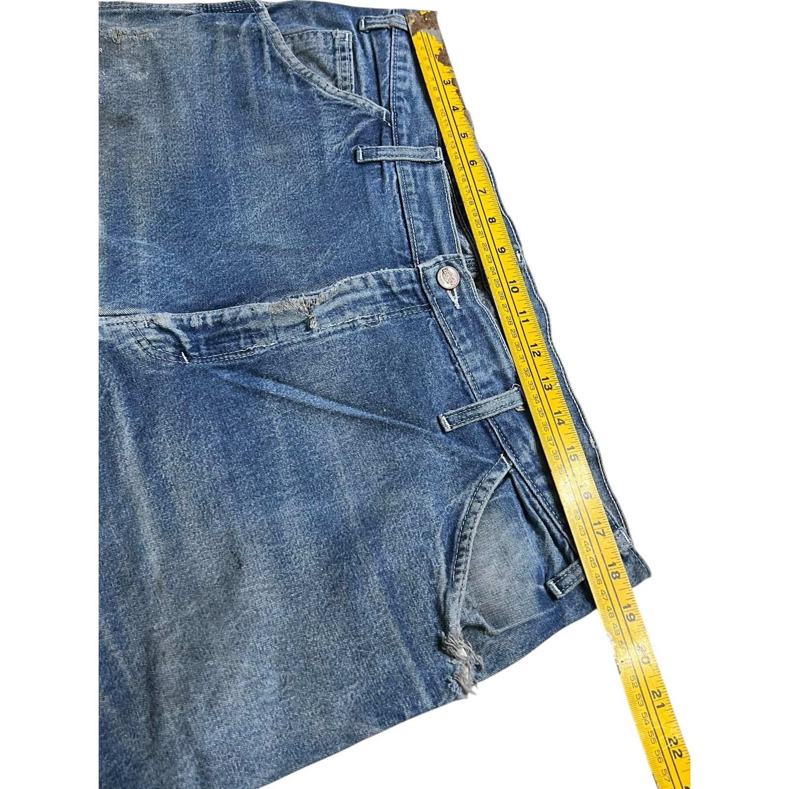 Dickies Dickies Jeans Mens Sz 40 Actual 37x29 Blue Talon VTG 80s Size US 40 / EU 56 - 5 Thumbnail