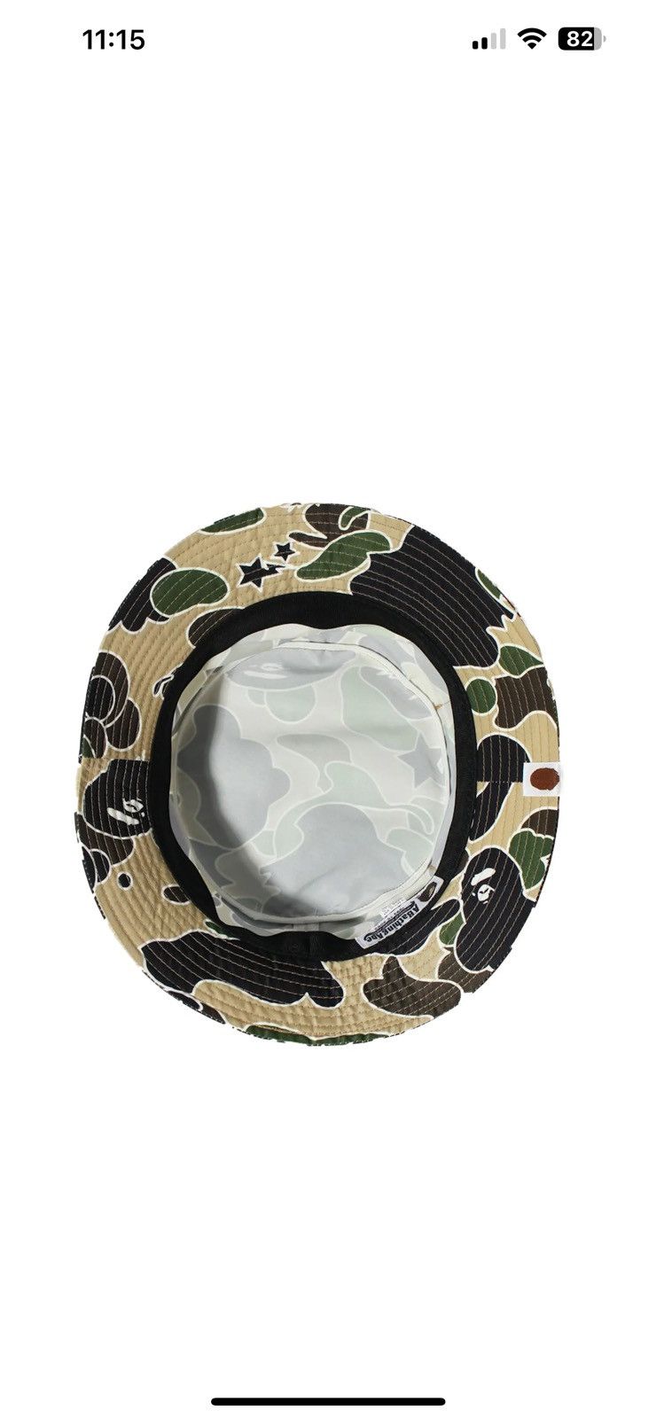 Bape Brand new A bathing ape Bape sta camo pocket hat large Size ONE SIZE - 2 Thumbnail