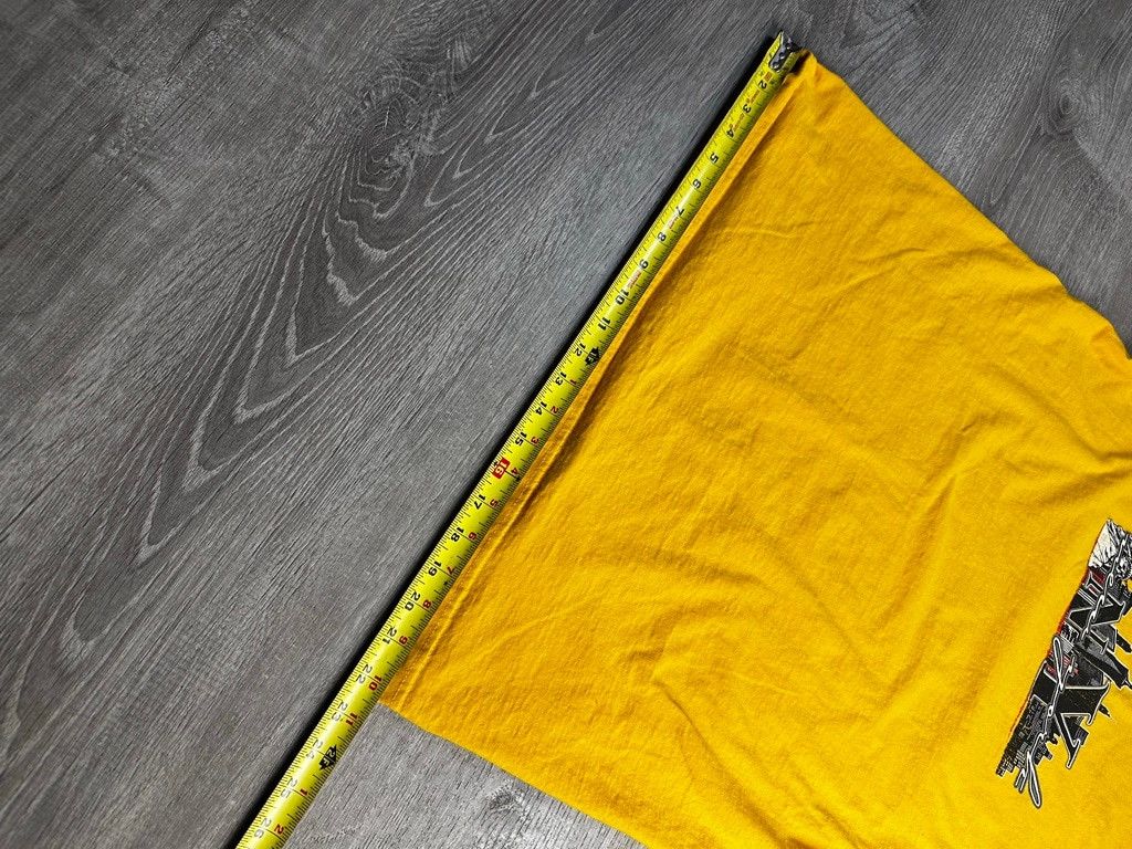 Fruit Of The Loom Vintage NEW YORK T-Shirt Yellow/Black Size XL Size US XL / EU 56 / 4 - 4 Thumbnail