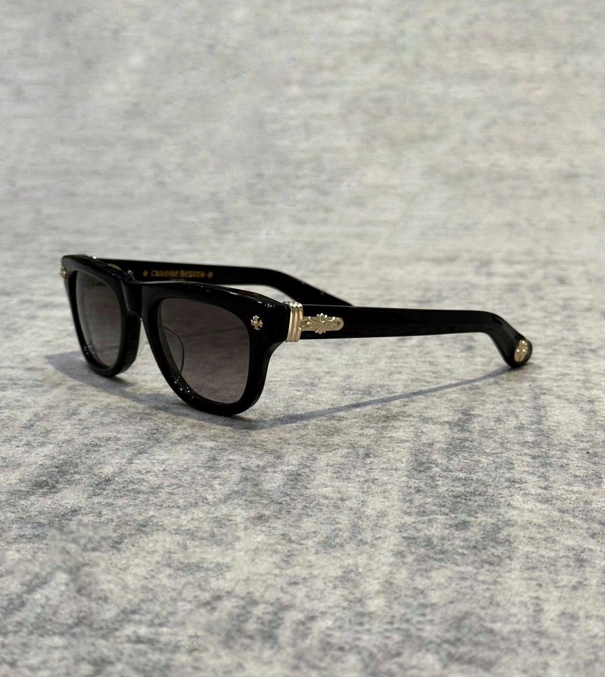 Chrome Hearts CHROME HEARTS TRITITSAGAIN BLACK/18KGP-SUN Size ONE SIZE - 1 Thumbnail